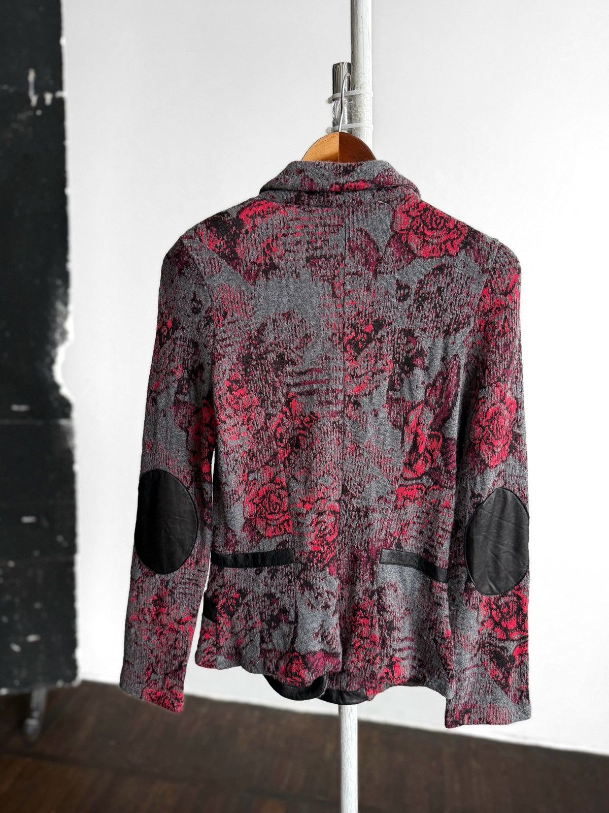 Other Aldo Martins Womens Wool Cashmere Blazer Patterned Barcelona Size S / US 4 / IT 40 - 2 Thumbnail