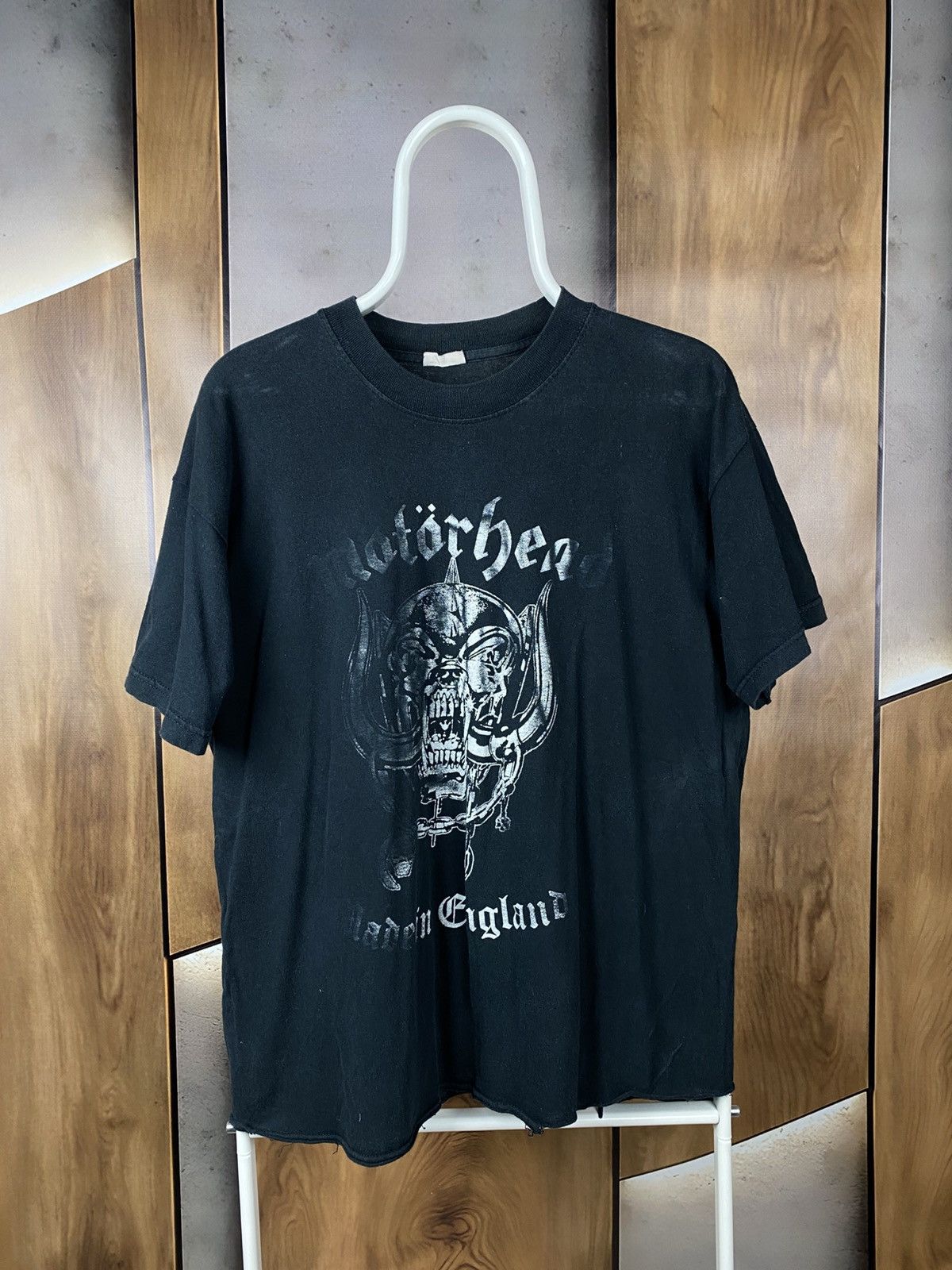 Band Tees 🎸Vintage 90s T-Shirt Motorhead Made In England Tour Tee 🎸 Size US L / EU 52-54 / 3 - 1 Thumbnail