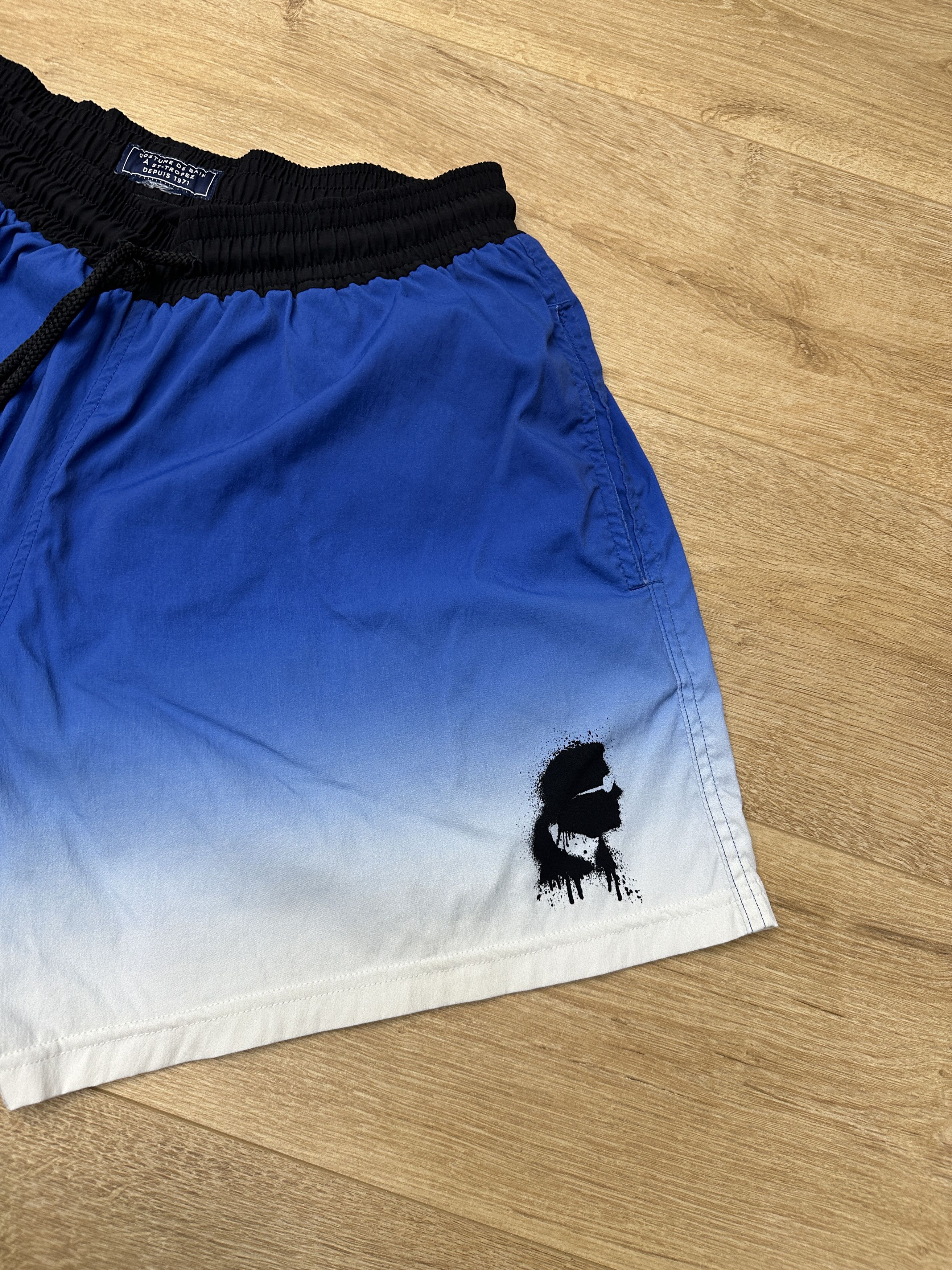 Vilebrequin Karl Lagerfeld Vilebrequin Beach Board Shorts Bath Suit L XL Size US 33 - 5 Thumbnail