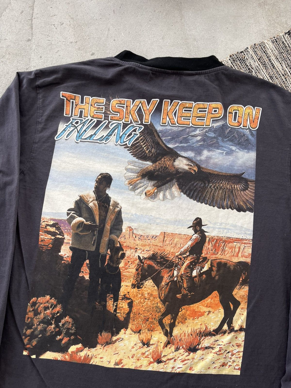 Marino Morwood Rare Travis Scott Marino Morwood LongSleeve Rap Tshirt Size US M / EU 48-50 / 2 - 17 Thumbnail