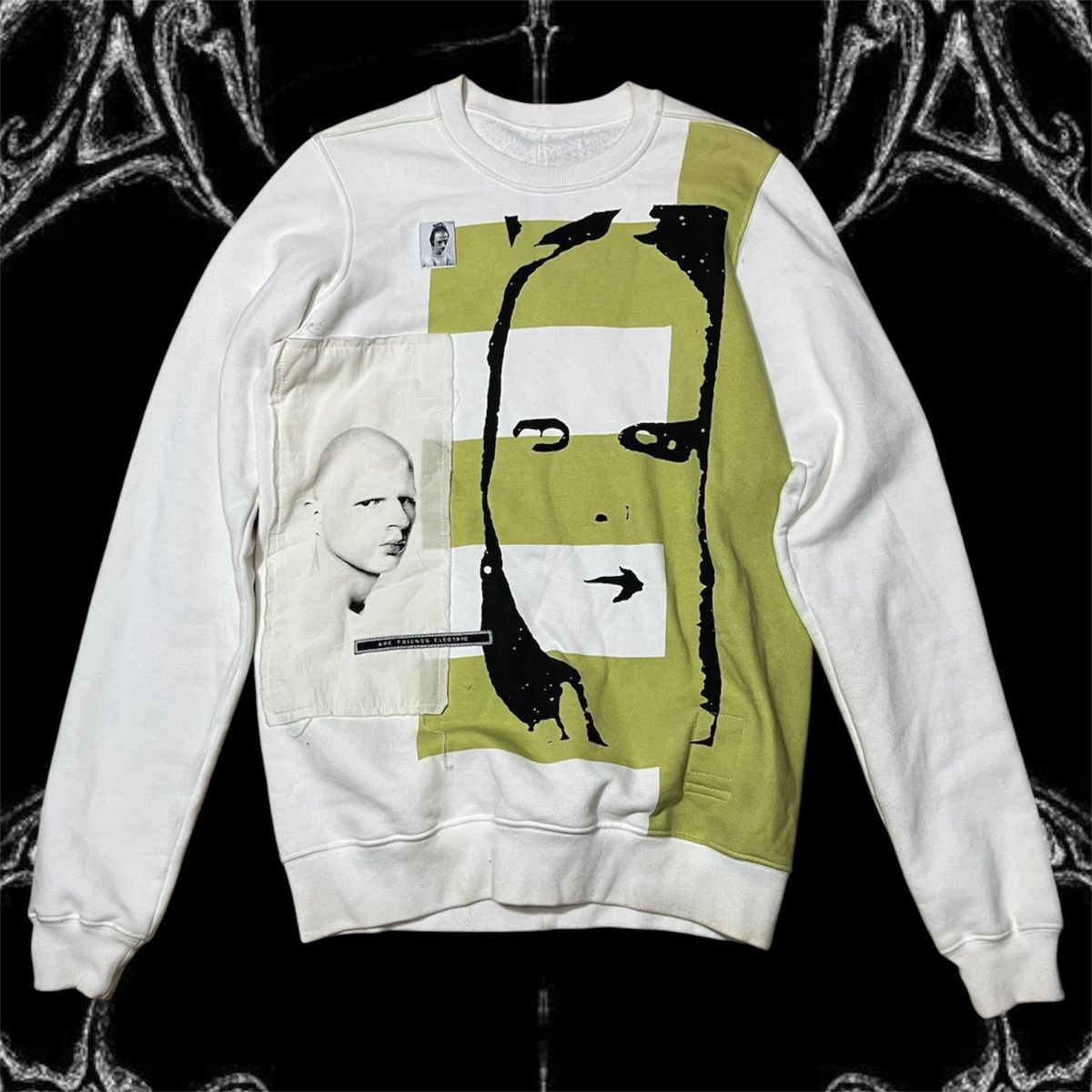 Rick Owens Rick Owen's x Kembra Pfahler cotton sweater/pullover Size US S / EU 44-46 / 1 - 1 Thumbnail