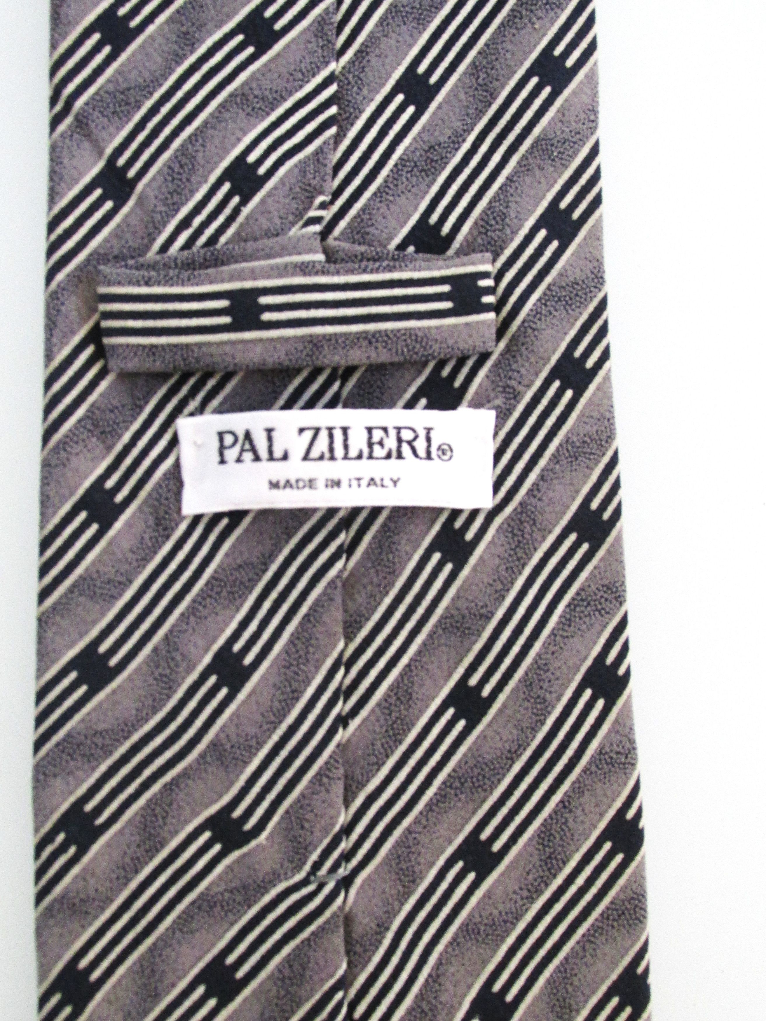 Pal Zileri Pal Zileri Vintage Men's Silk Tie Size ONE SIZE - 5 Thumbnail
