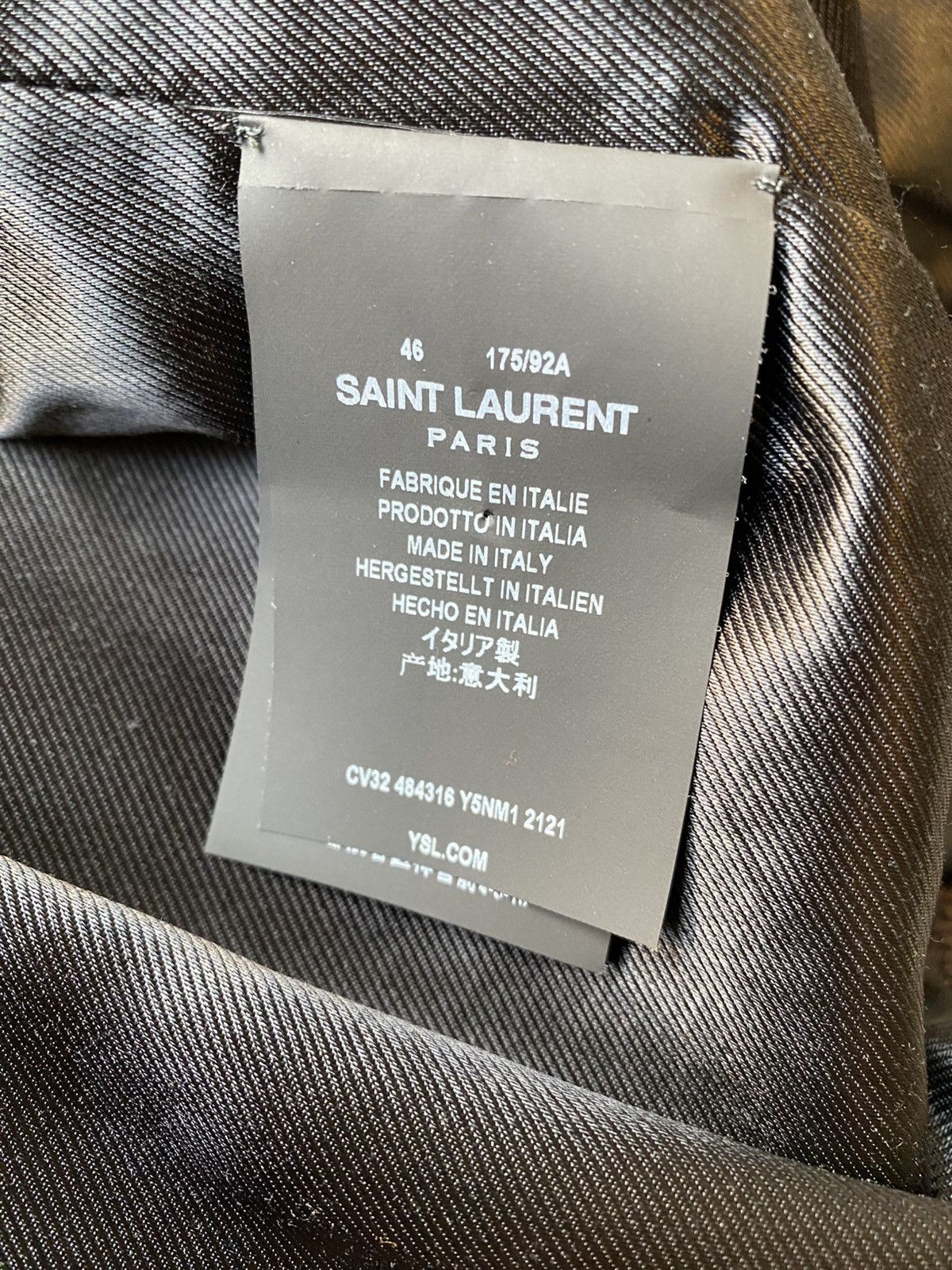 Saint Laurent Paris 🔥4300$🔥 Saint Laurent FW17 Cognac Suede Westeren Jacket Size US S / EU 44-46 / 1 - 10 Thumbnail