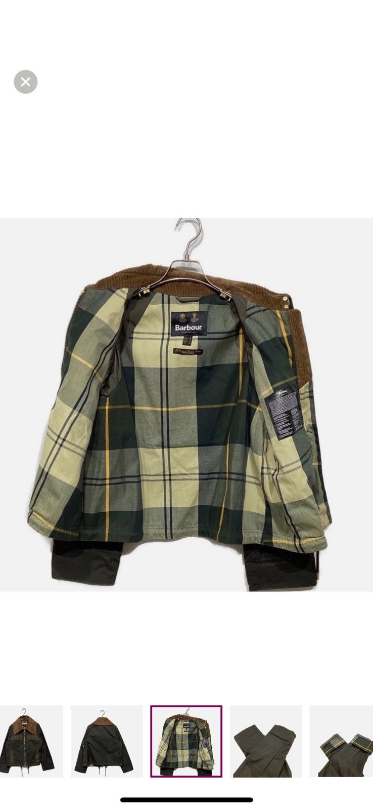 Barbour Barbour Beauly Wax Cotton Jacket Size M Size XS / US 0-2 / IT 36-38 - 3 Thumbnail