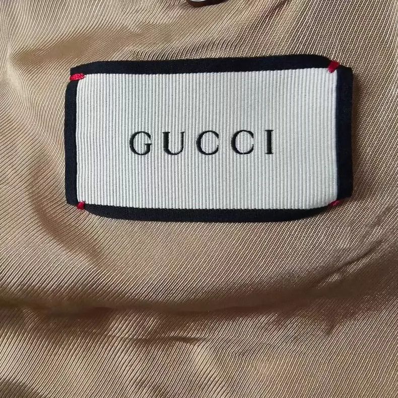 Gucci Gucci Letter stripe zipper casual denim jacket 2504-Nextarr Size US M / EU 48-50 / 2 - 3 Thumbnail