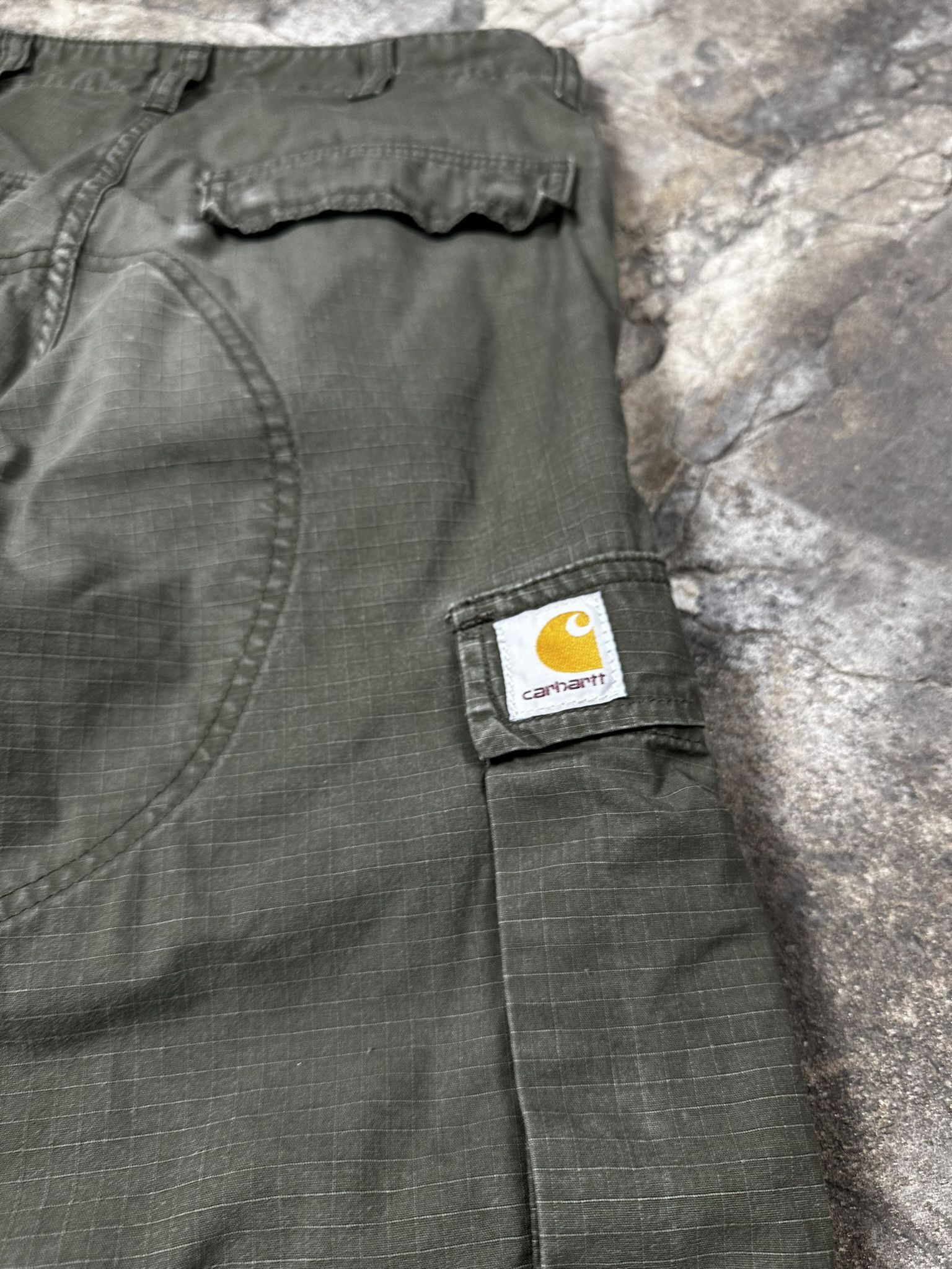 Carhartt Vintage Carhartt Cargo Oversized Workwear Pants Size US 26 / EU 42 - 4 Thumbnail