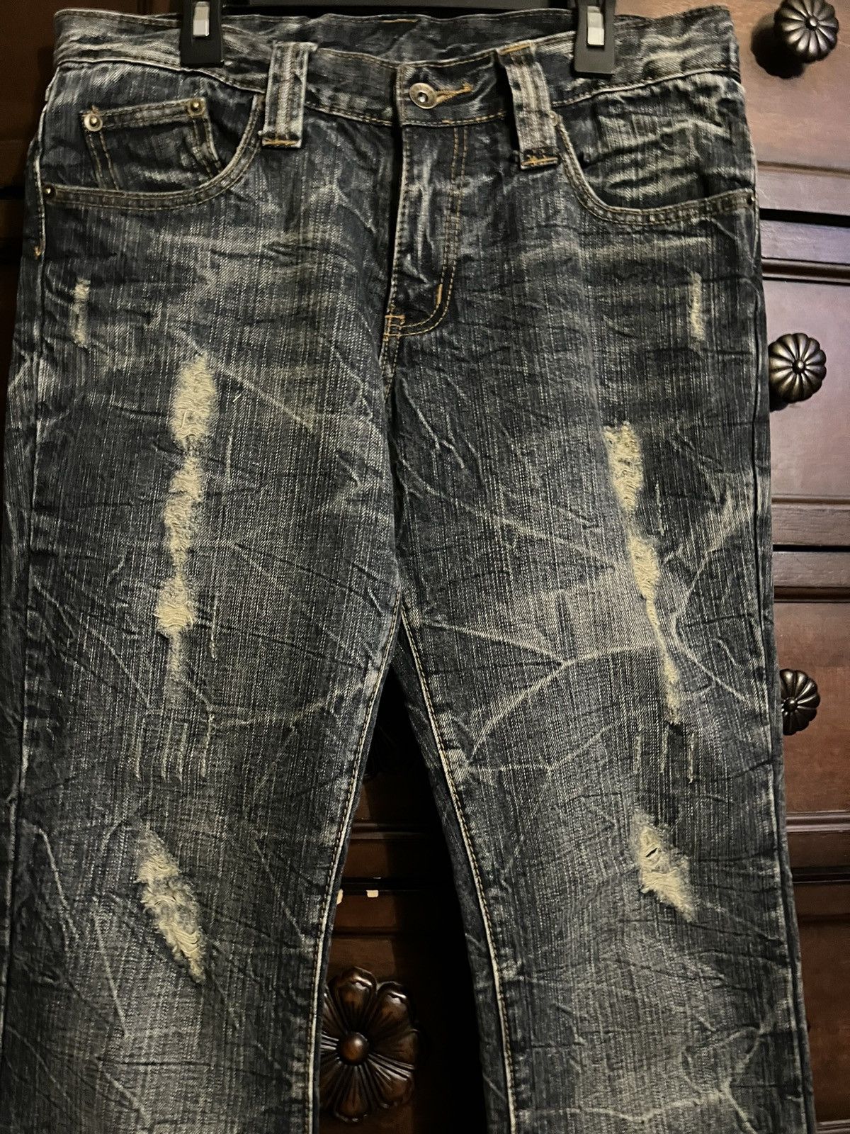 Hysteric Glamour × Japanese Brand × Vintage Flared hysteric pants Size US 28 / EU 44 - 2 Thumbnail