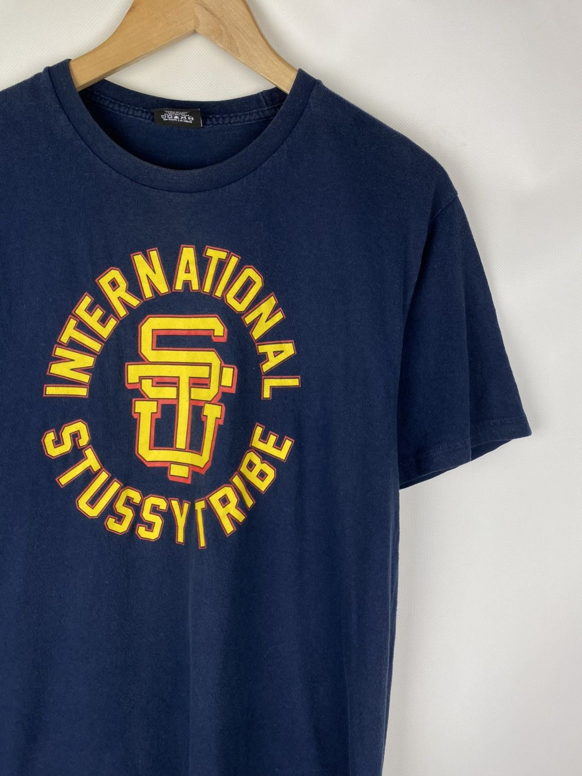 Stussy Stussy International Men’s Big Logo T Shirt Size M Size US M / EU 48-50 / 2 - 5 Thumbnail