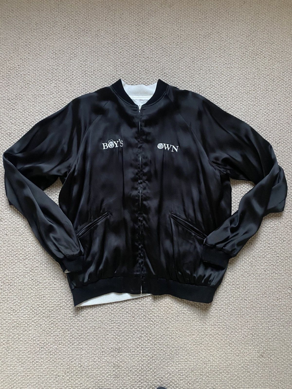 TOGA VIRILIS Toga Virilis × Boy's Own embroidered bomber jacket Size US XL / EU 56 / 4 - 1 Thumbnail