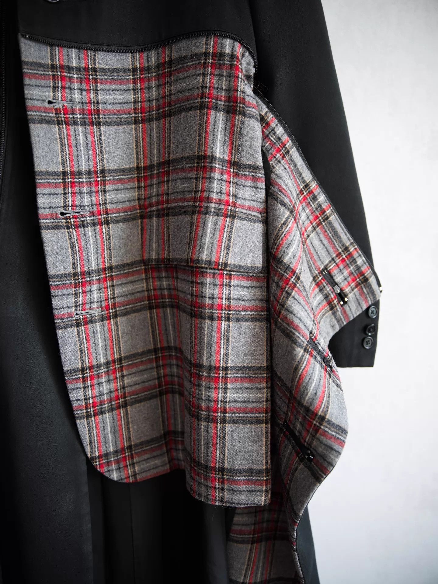 Yohji Yamamoto Yohji Yamamoto 08AW Check Coat Size 2 Size US M / EU 48-50 / 2 - 4 Thumbnail