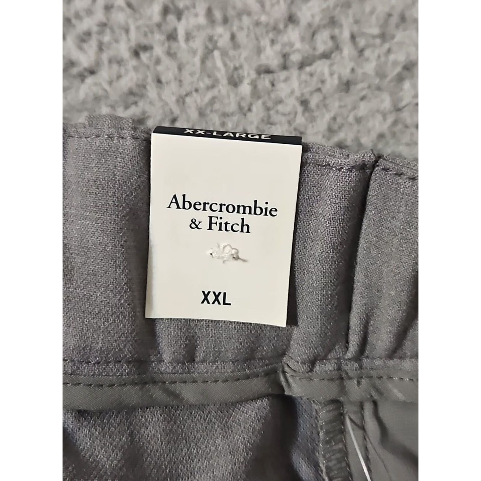 Abercrombie & Fitch Abercrombie & Fitch Tailored Pant Trouser Grey Size XXL Wide Leg Women Size 40" / US 18 - 4 Thumbnail