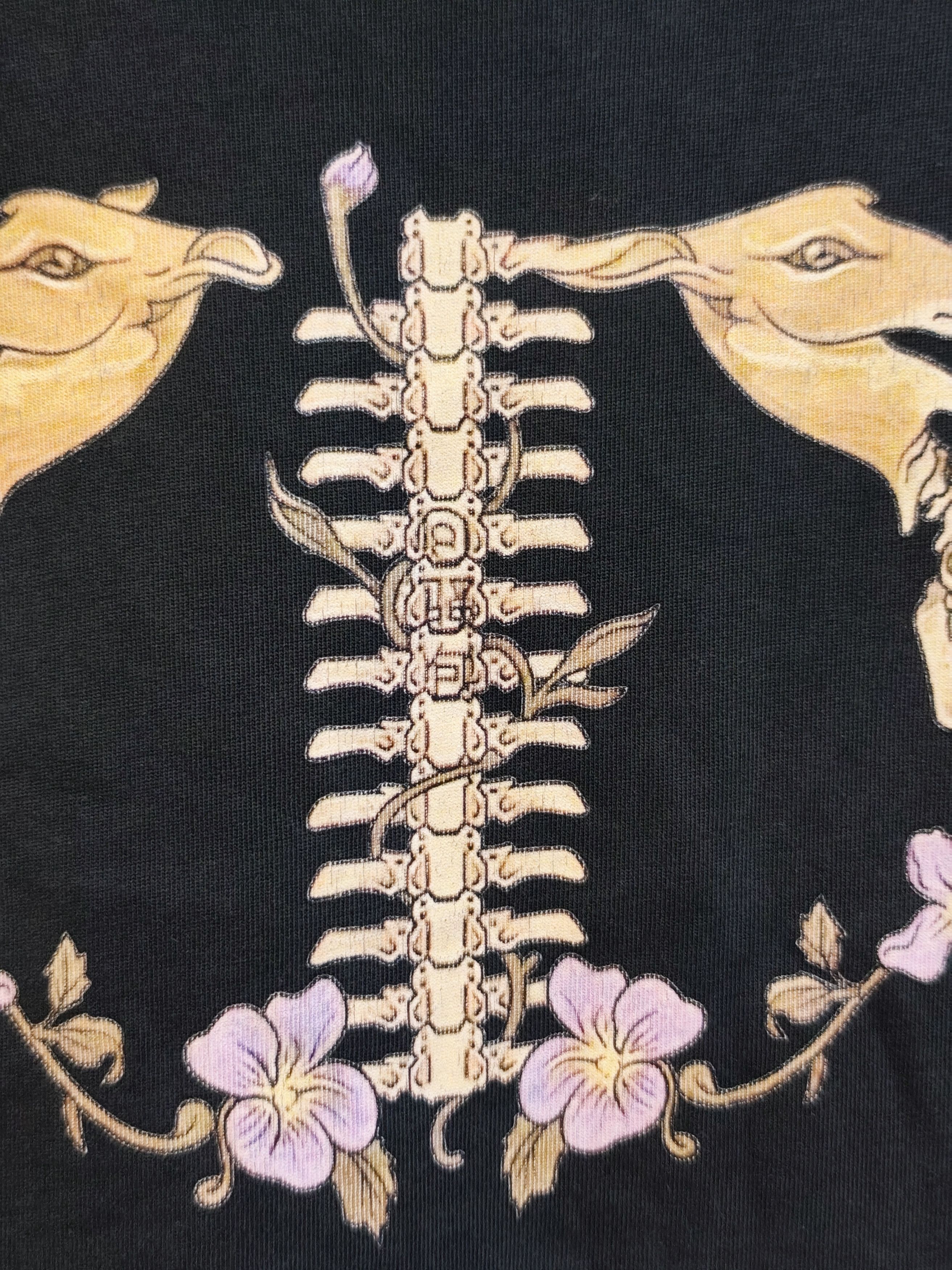 Dior Dior x Raymond Pettibon "Spine & Floral" Tee Size US L / EU 52-54 / 3 - 5 Thumbnail