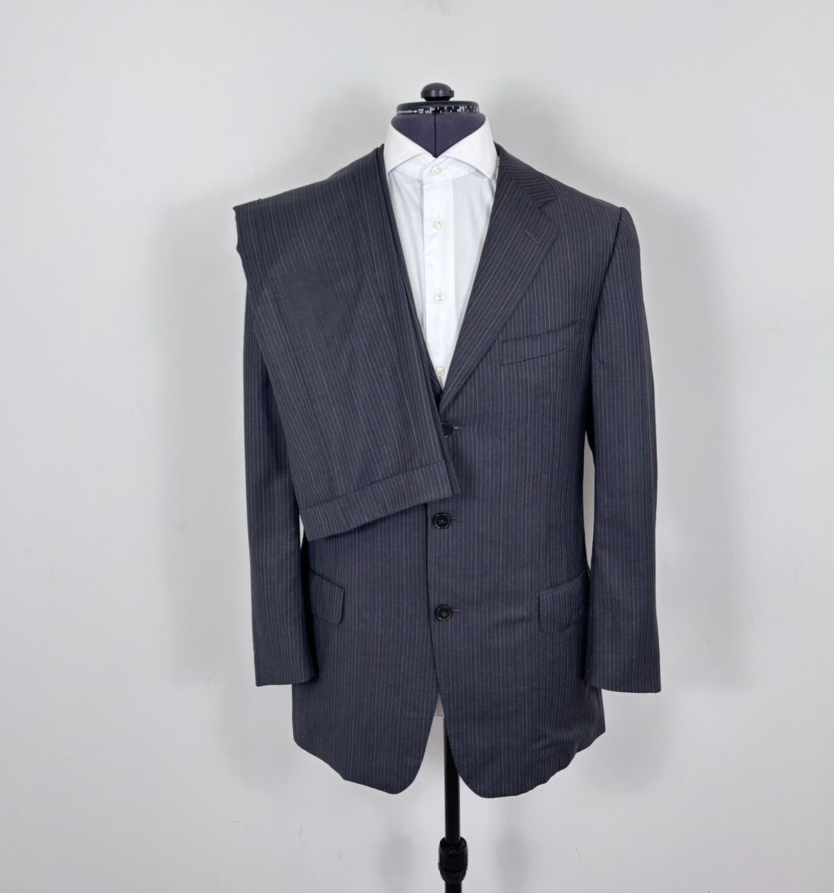 Ermenegildo Zegna Ermenegildo Zegna Trofeo Men’s 2-Piece Grey Wool Suit Size 42R - 1 Thumbnail