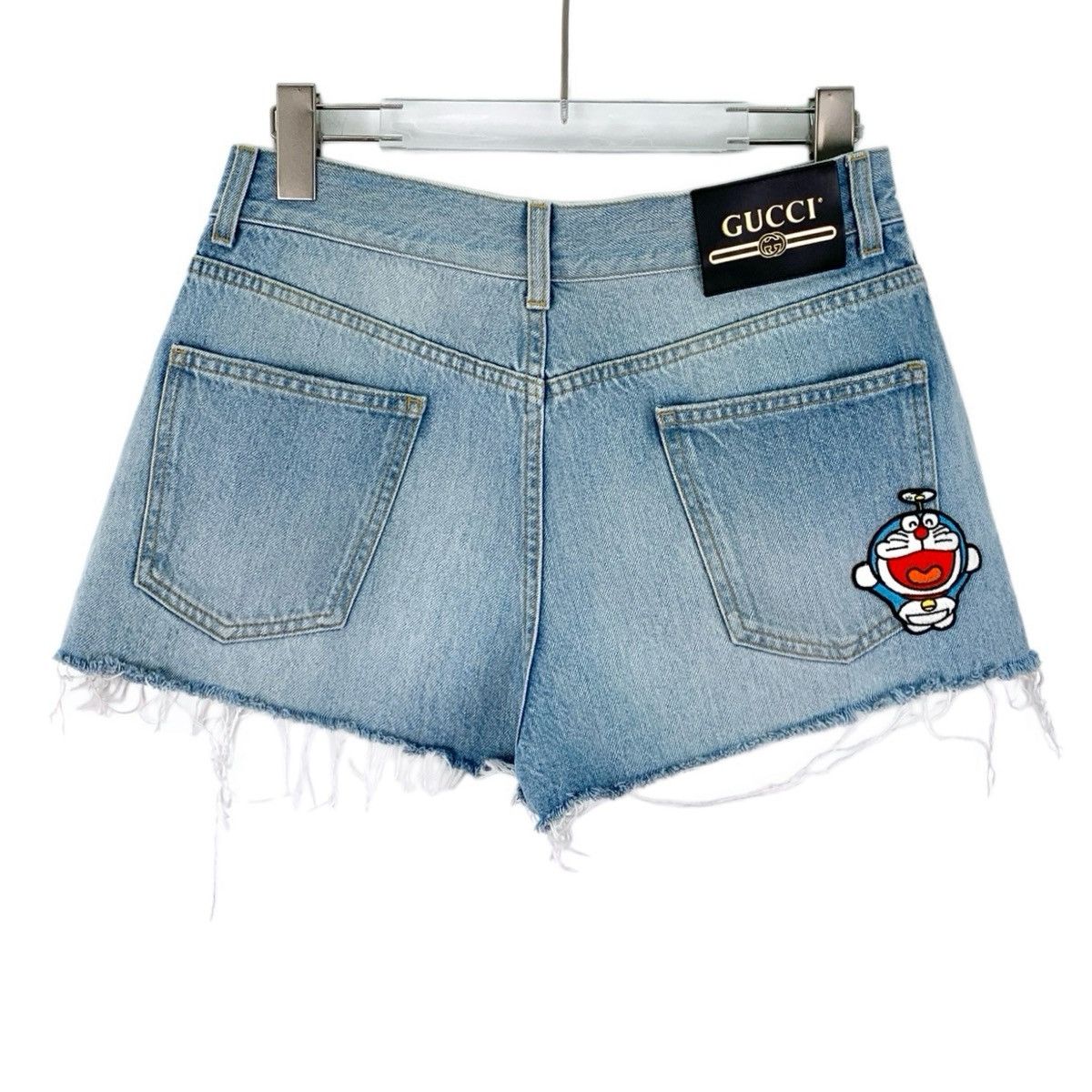 Gucci Gucci x Doraemon Embroidery Tassel Casual Shorts K26WX Size 28" / US 6 / IT 42 - 2 Thumbnail