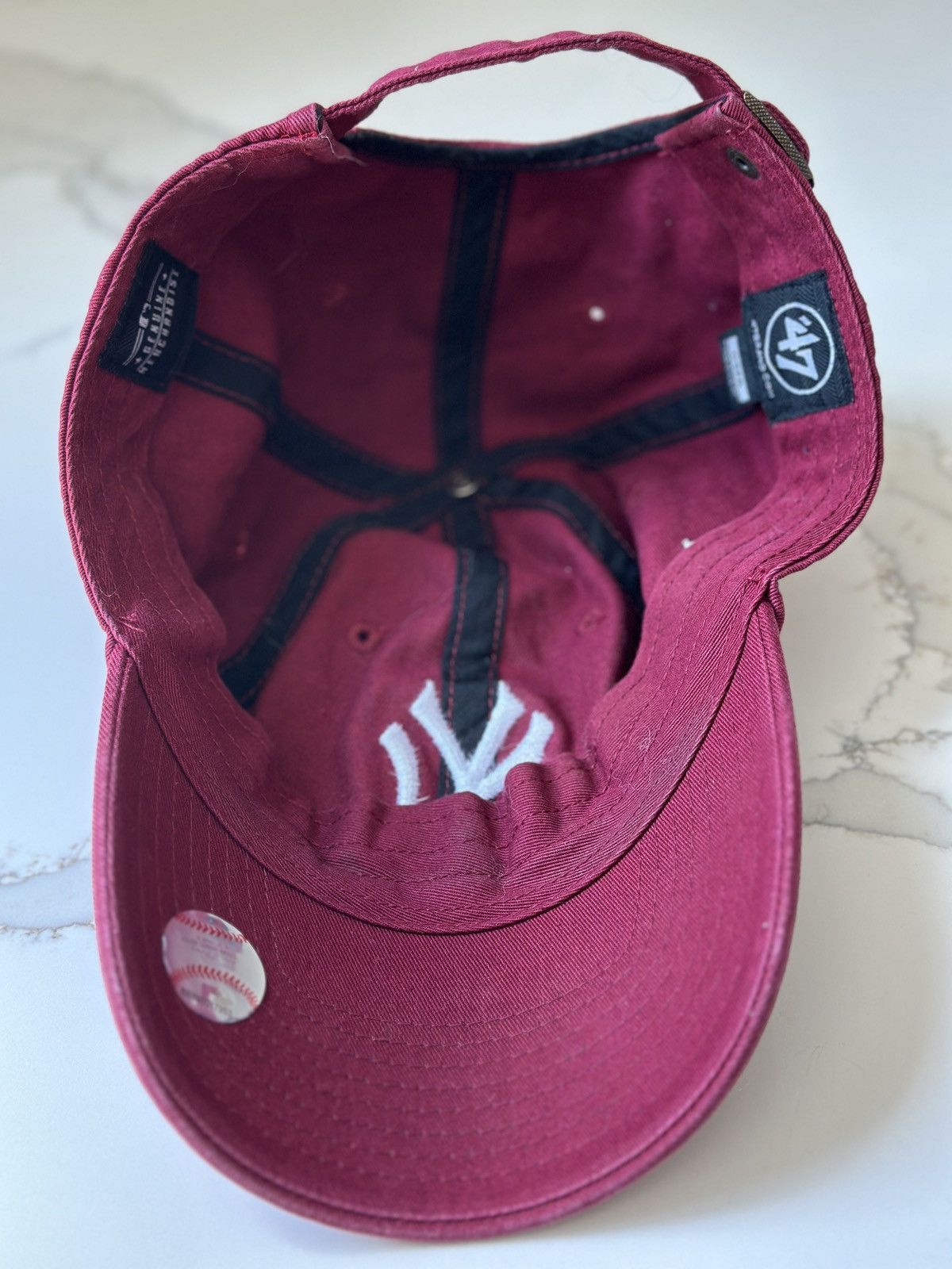 47 Brand New York Yankees ‘47 Cap Long Island Size ONE SIZE - 10 Thumbnail