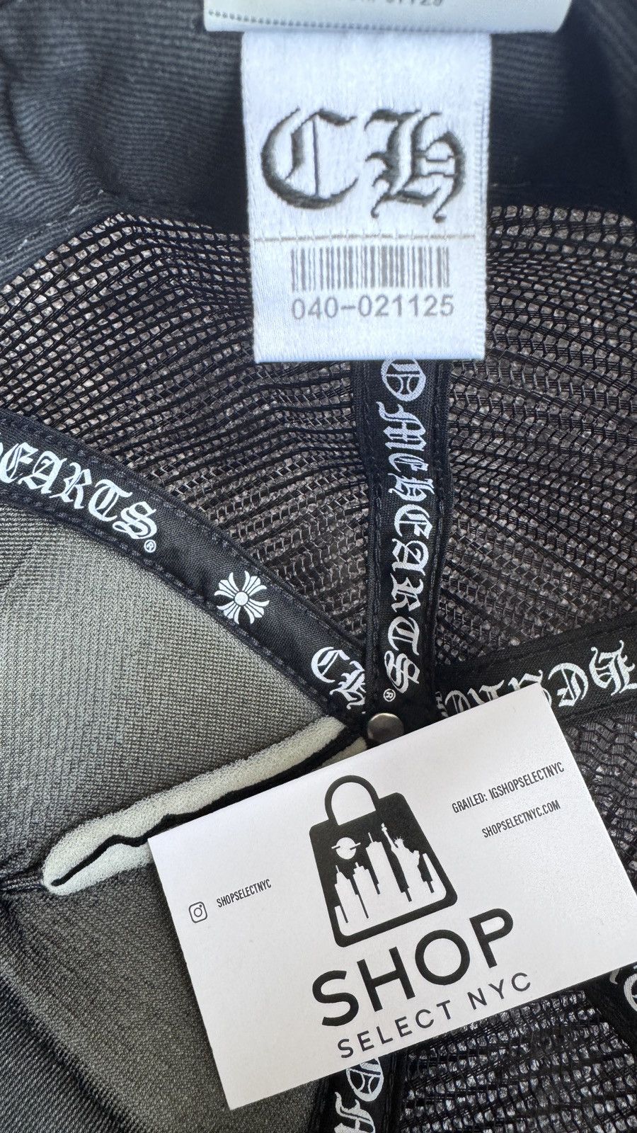 Chrome Hearts BRAND NEW CHROME HEARTS PARIS TRUCKER HAT Size ONE SIZE - 3 Thumbnail