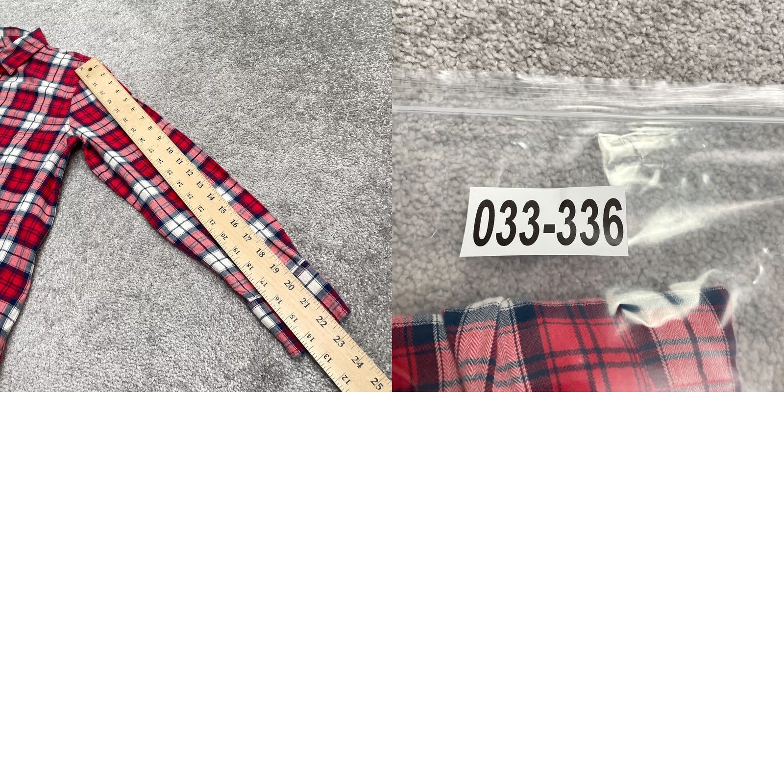 J.Crew J. Crew Shirt Womens 00 Red Plaid Flannel Button-Up Long Sleeve Cotton Casual Shirt Size XXS / US 00 / IT 34 - 8 Thumbnail