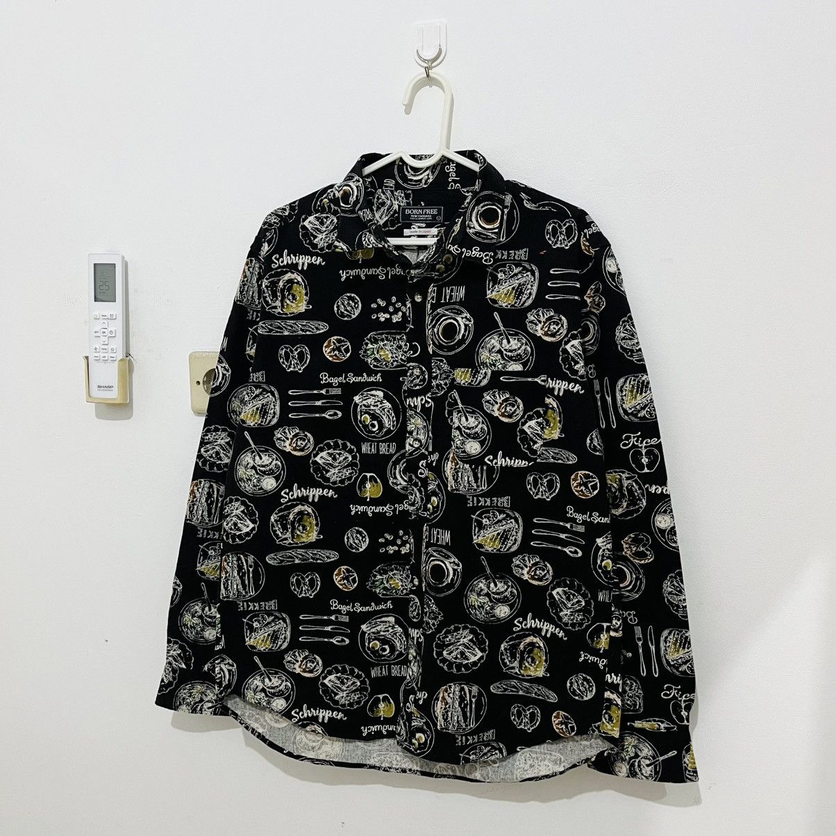Japanese Brand Born Free Pattern Botton Up Shirt Size US L / EU 52-54 / 3 - 1 Thumbnail