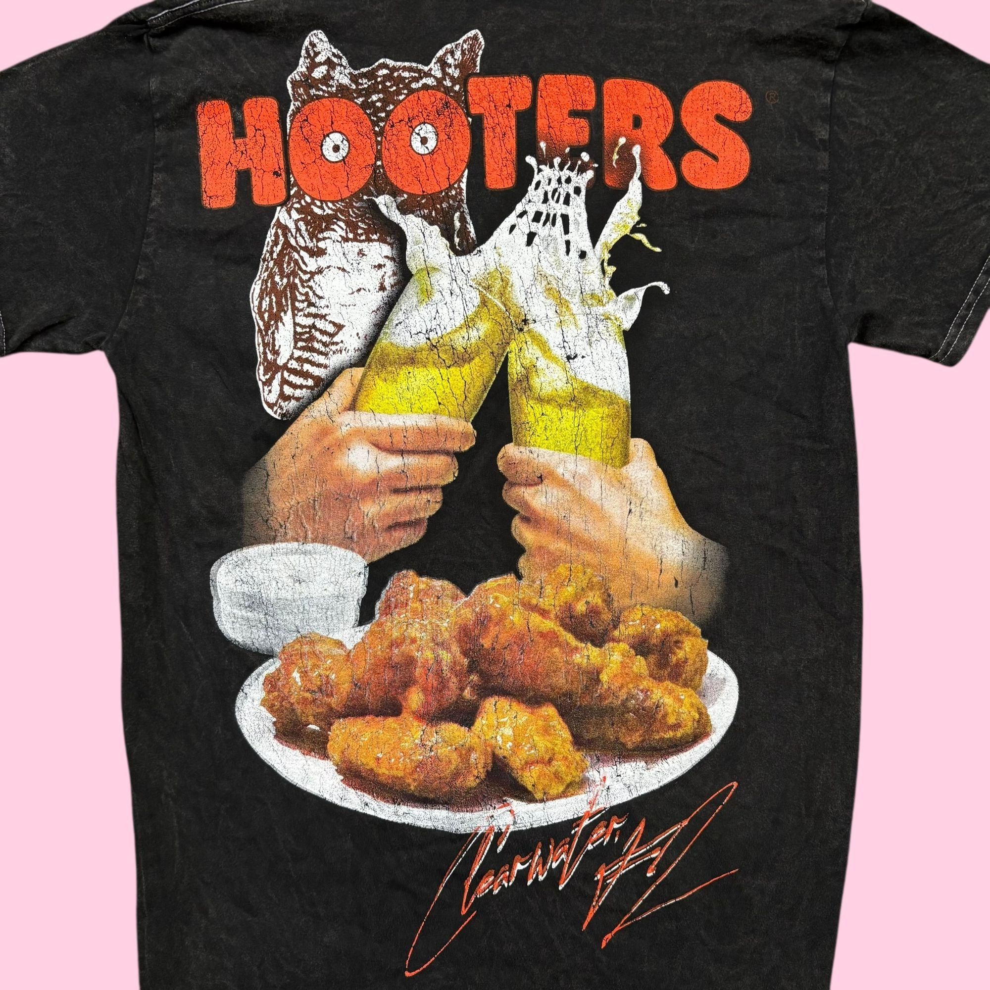 Other Hooters Clatter Florida Mineral Wash Tee M Size US M / EU 48-50 / 2 - 2 Thumbnail