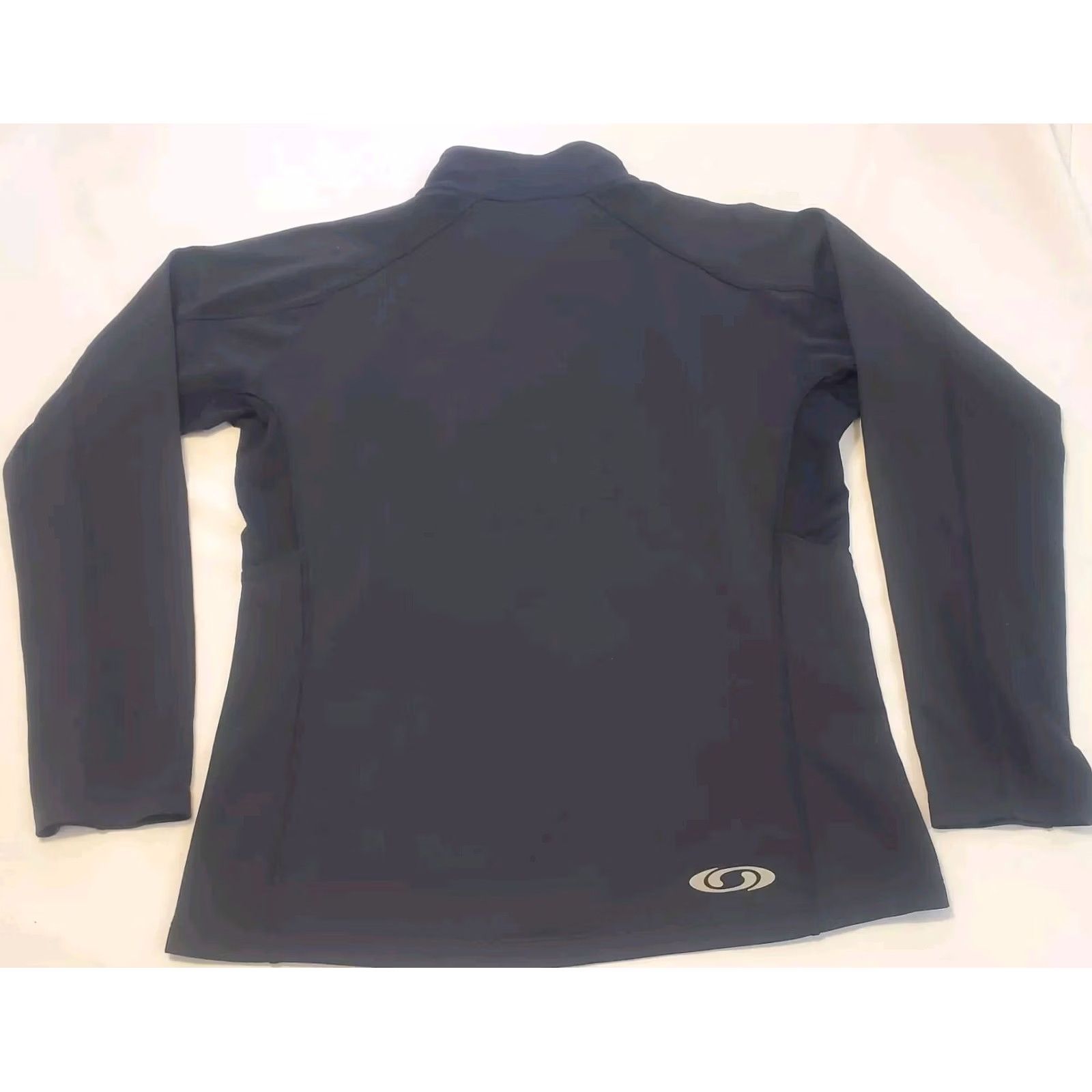 Salomon Salomon Womens Jacket Acti Lite Full Zip Black Large Athleisure Size L / US 10 / IT 46 - 2 Thumbnail