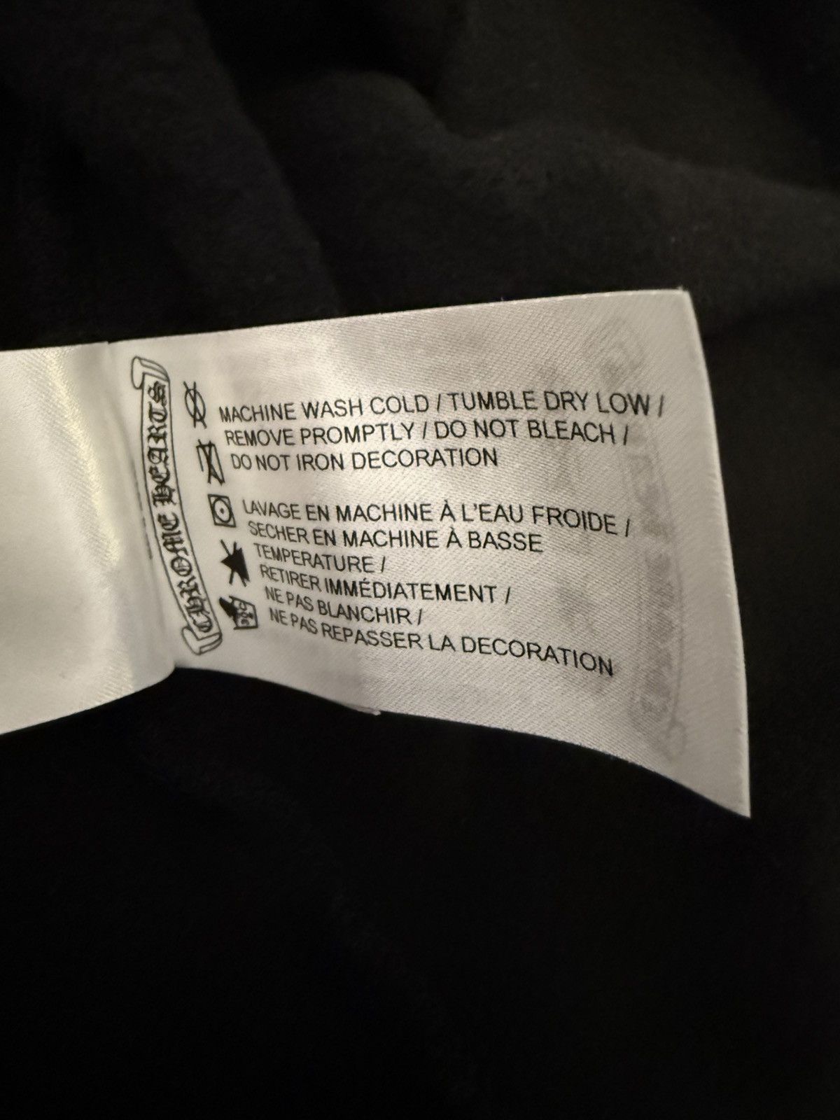 Chrome Hearts Chrome Hearts Foti Scroll Zip Up Hoodie Size US XXL / EU 58 / 5 - 8 Thumbnail