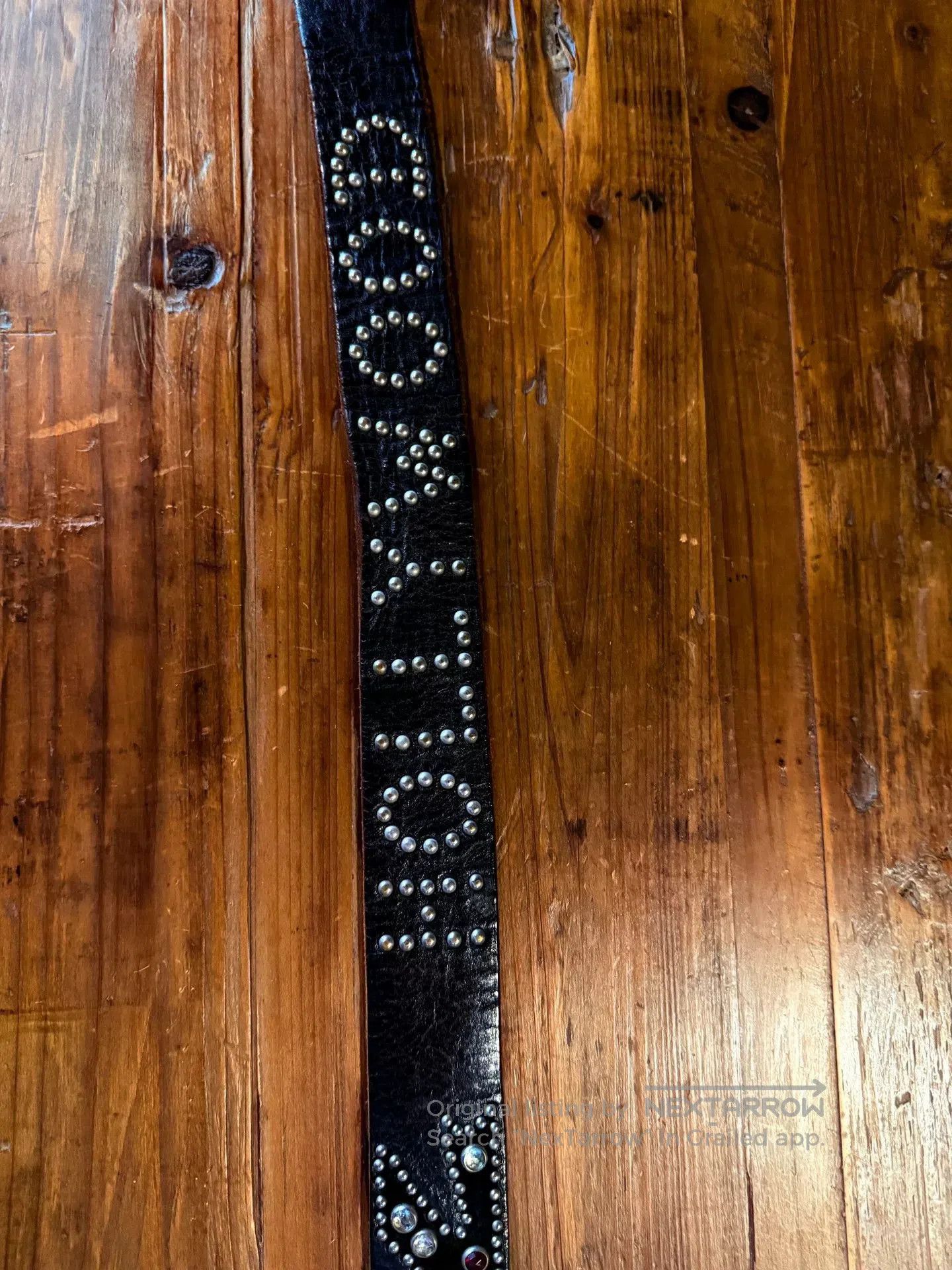 Other HTC Black Leather Belt. Size ONE SIZE - 3 Thumbnail