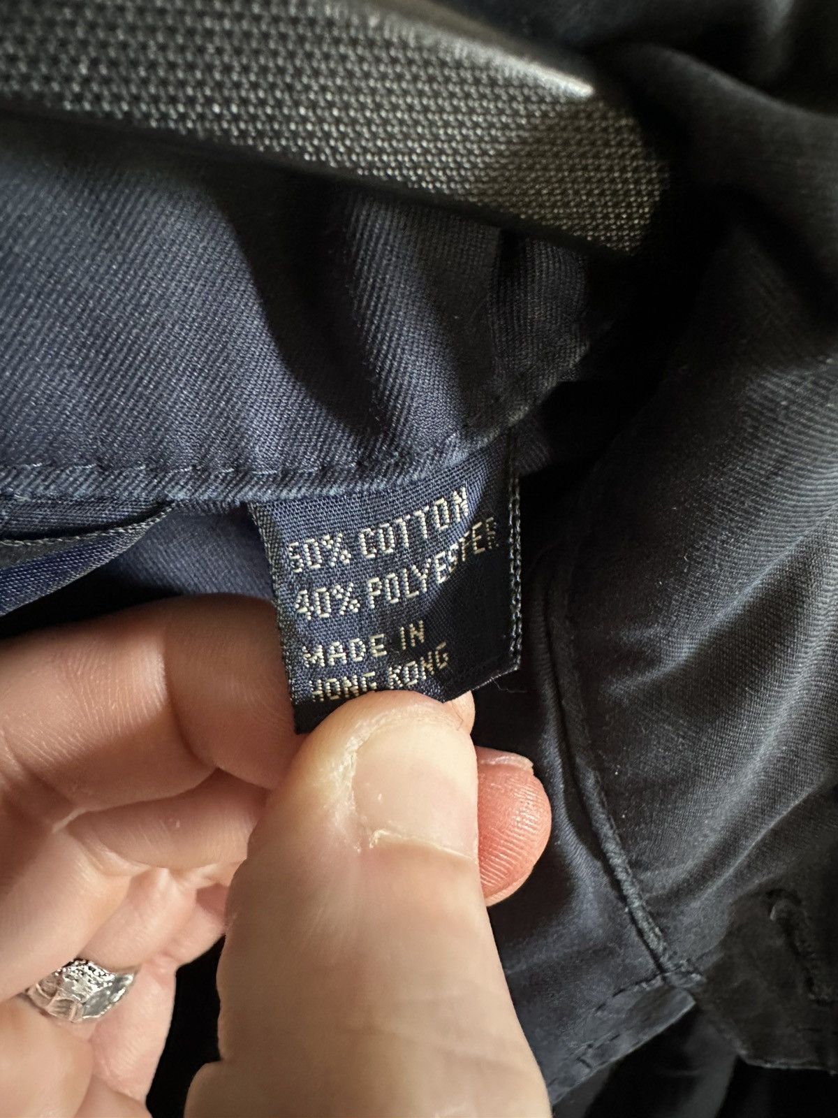 Gant Vintage navy blue fishermans rain jacket duster cargo Size US L / EU 52-54 / 3 - 11 Thumbnail