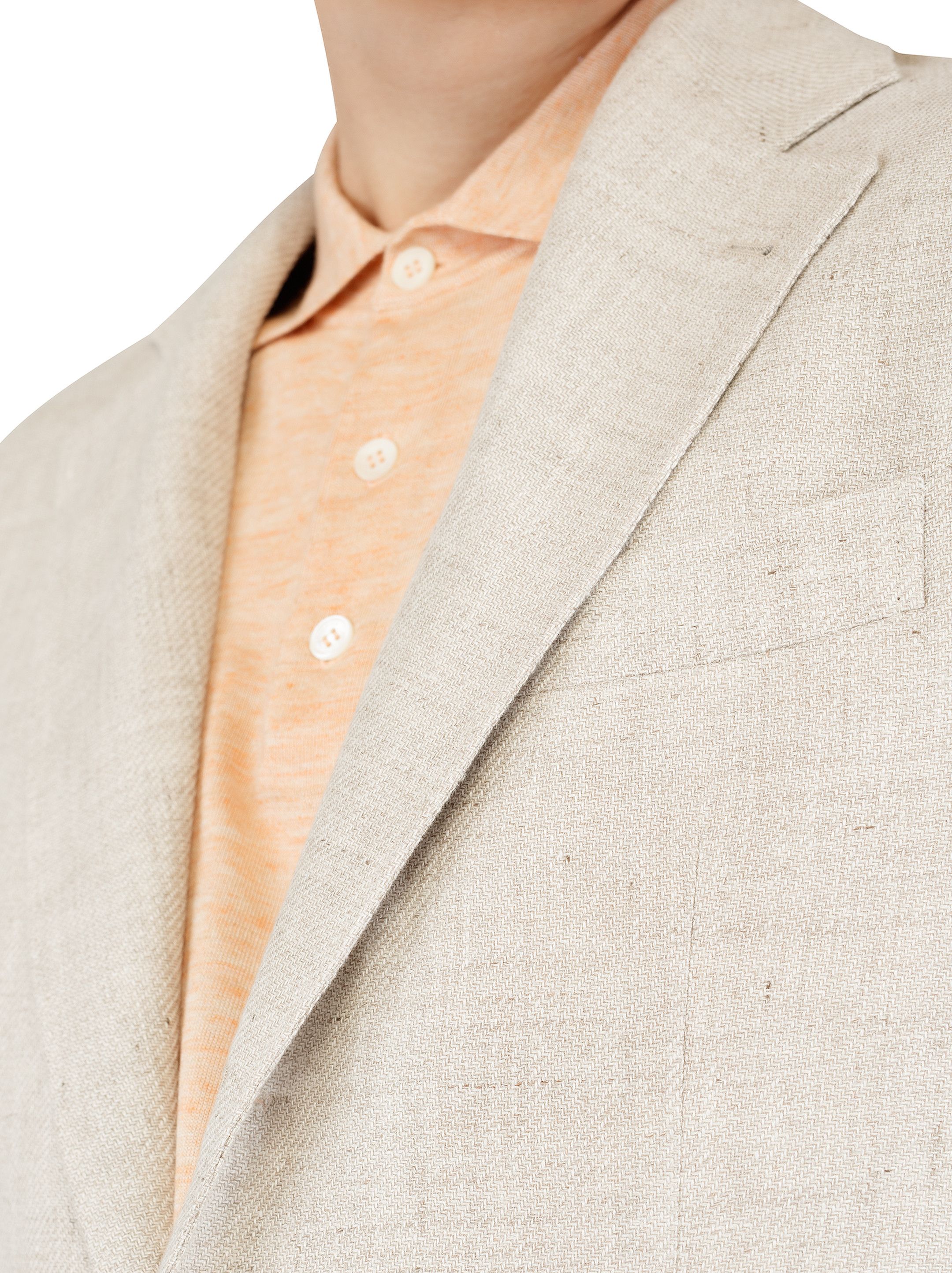 Brunello Cucinelli o1y0526 Single-breasted Suit in Light Beige Size US XL / EU 56 / 4 - 5 Thumbnail