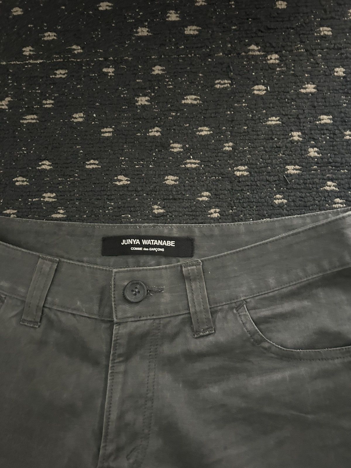 Junya Watanabe Junya Watanabe AD2002 Distressed Flared Denim Size US 29 - 2 Thumbnail
