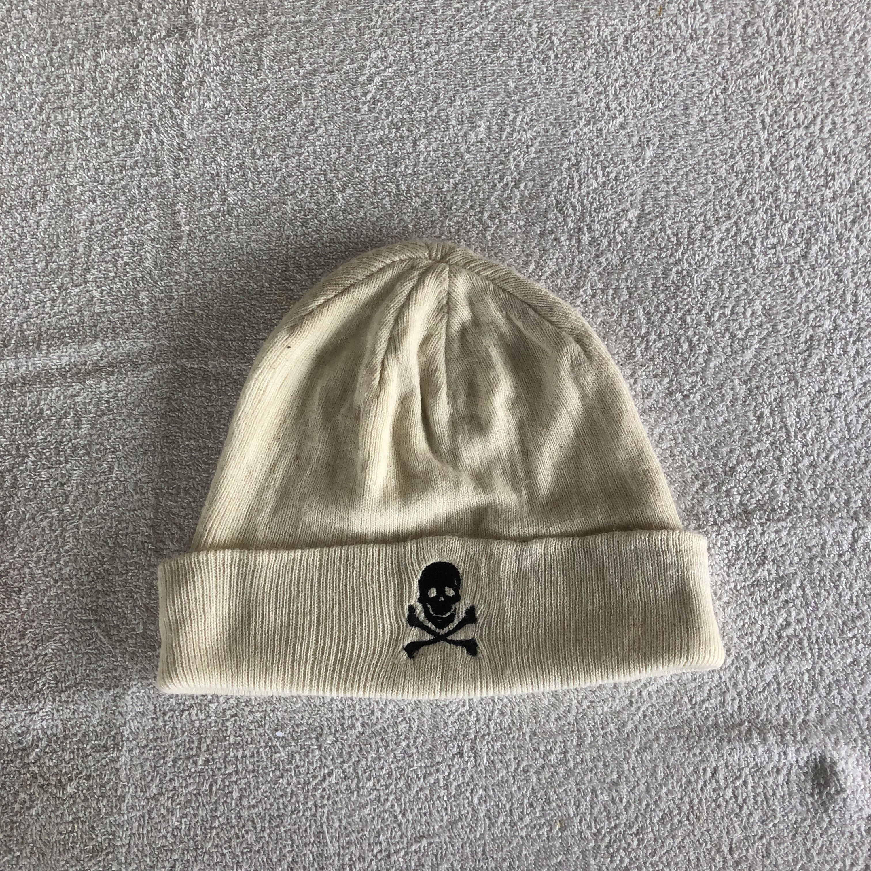 Japanese Brand Vintage Y2K Skulls Beanie Snow Caps Hats Size ONE SIZE - 5 Thumbnail