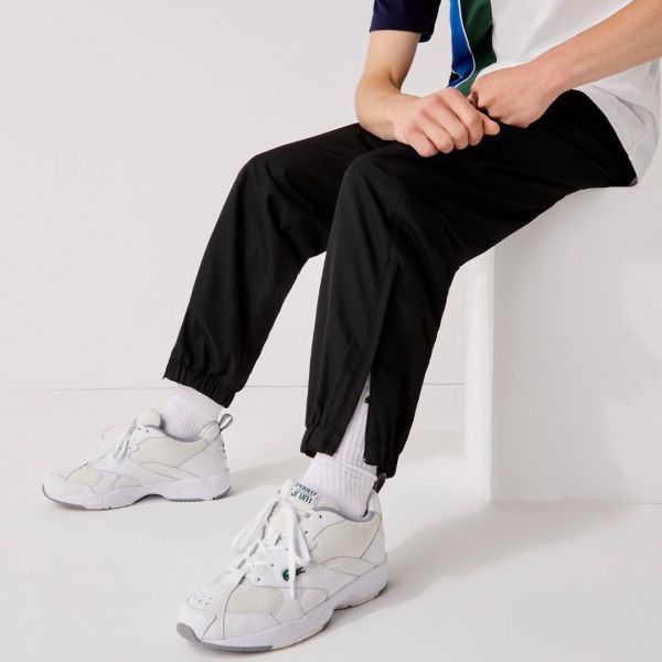 Lacoste Lacoste Mens Black Pants Joggers Elastic Waist Drawstring Size US 30 / EU 46 - 5 Thumbnail