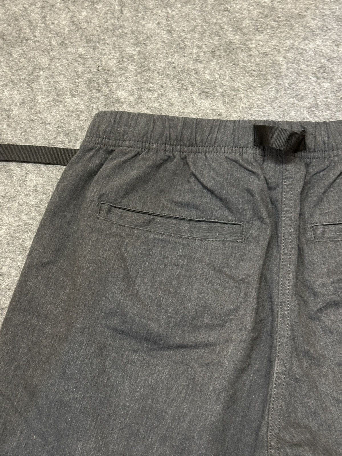 Gramicci Gramicci heather gray NN-shorts an adjustable webbing belt. Size US 31 - 9 Thumbnail
