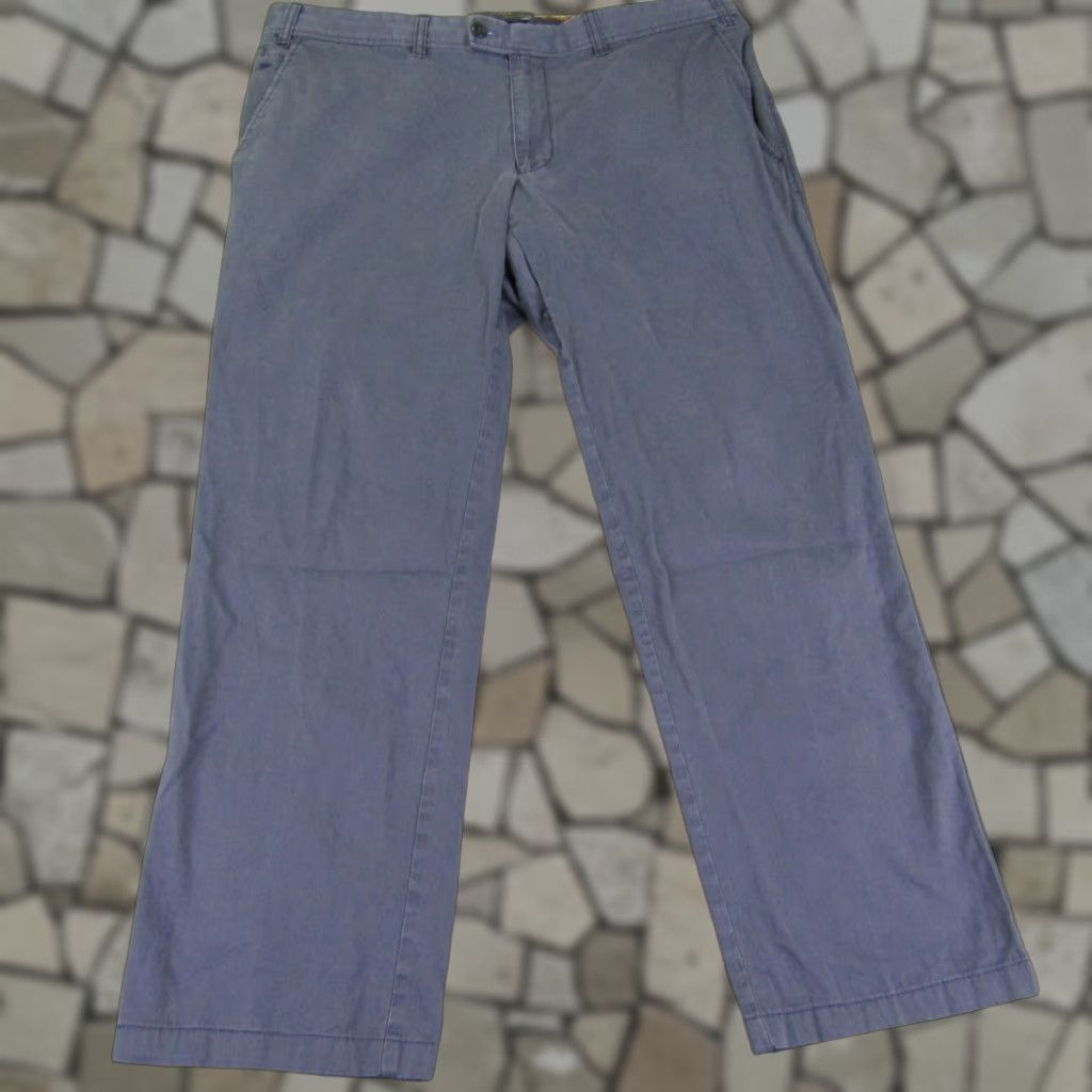 BRAX BRAX Pants 38x29 Blue Evans Chino Straight Leg Casual Slacks Mens Size US 38 / EU 54 - 1 Thumbnail