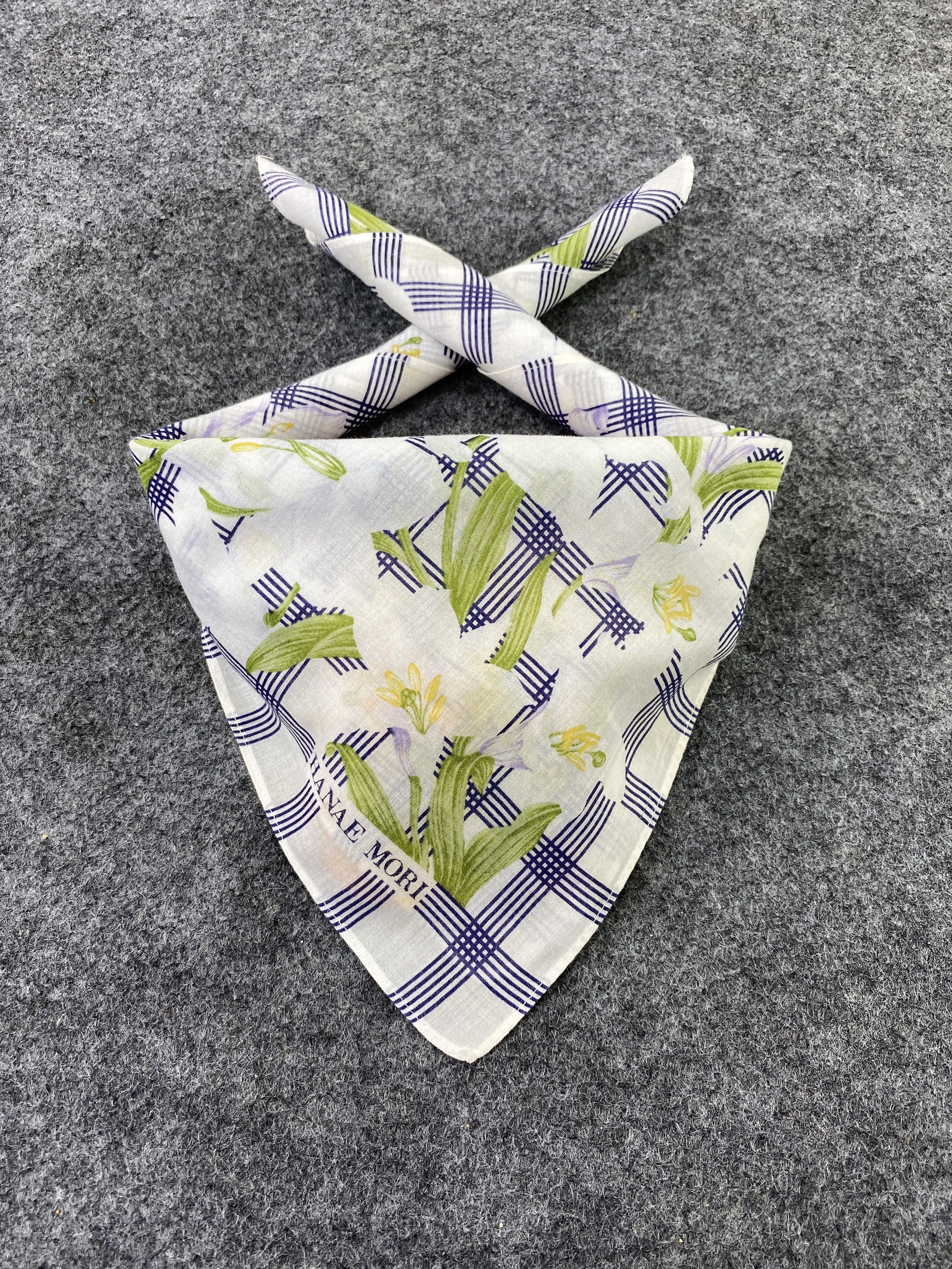 Hanae Mori Hanae Mori Handkerchief / Bandana / Neckerchief-B274 Size ONE SIZE - 2 Thumbnail