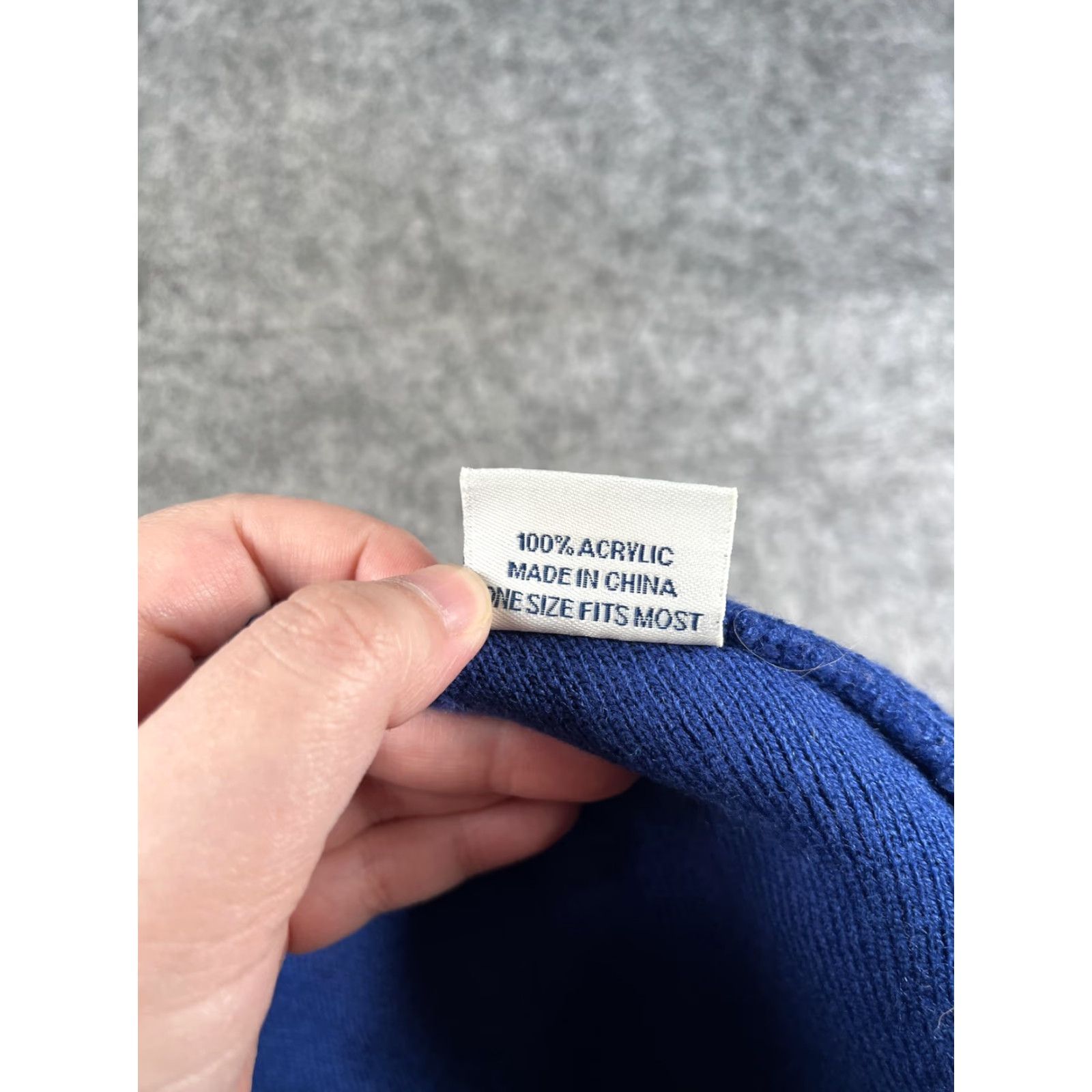 Vintage The Game Beanie Unisex One Size Blue Striped Princeton Day School Invitational Hat Size ONE SIZE - 8 Thumbnail
