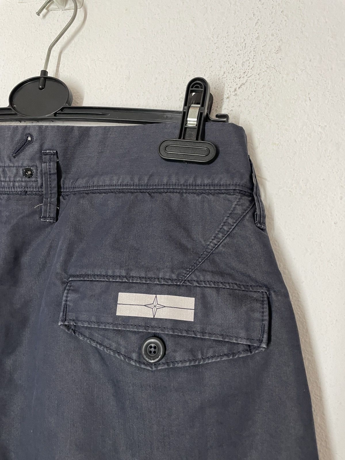 Stone Island vintage Stone Island Denims Chino Shorts Navy Size US 33 - 9 Thumbnail