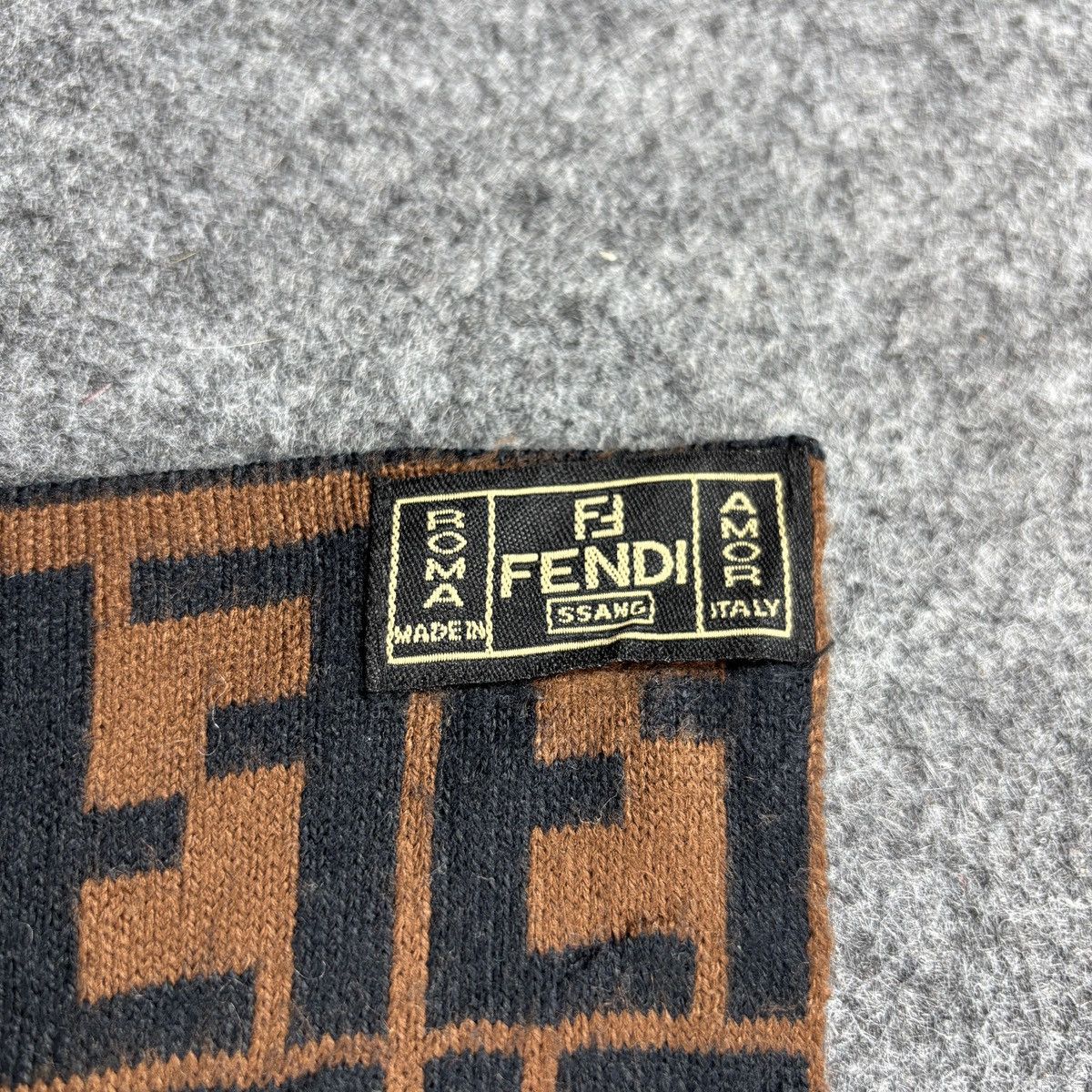 Fendi × Vintage Fendi # D729 # Muffler # Neckwear Size ONE SIZE - 2 Thumbnail