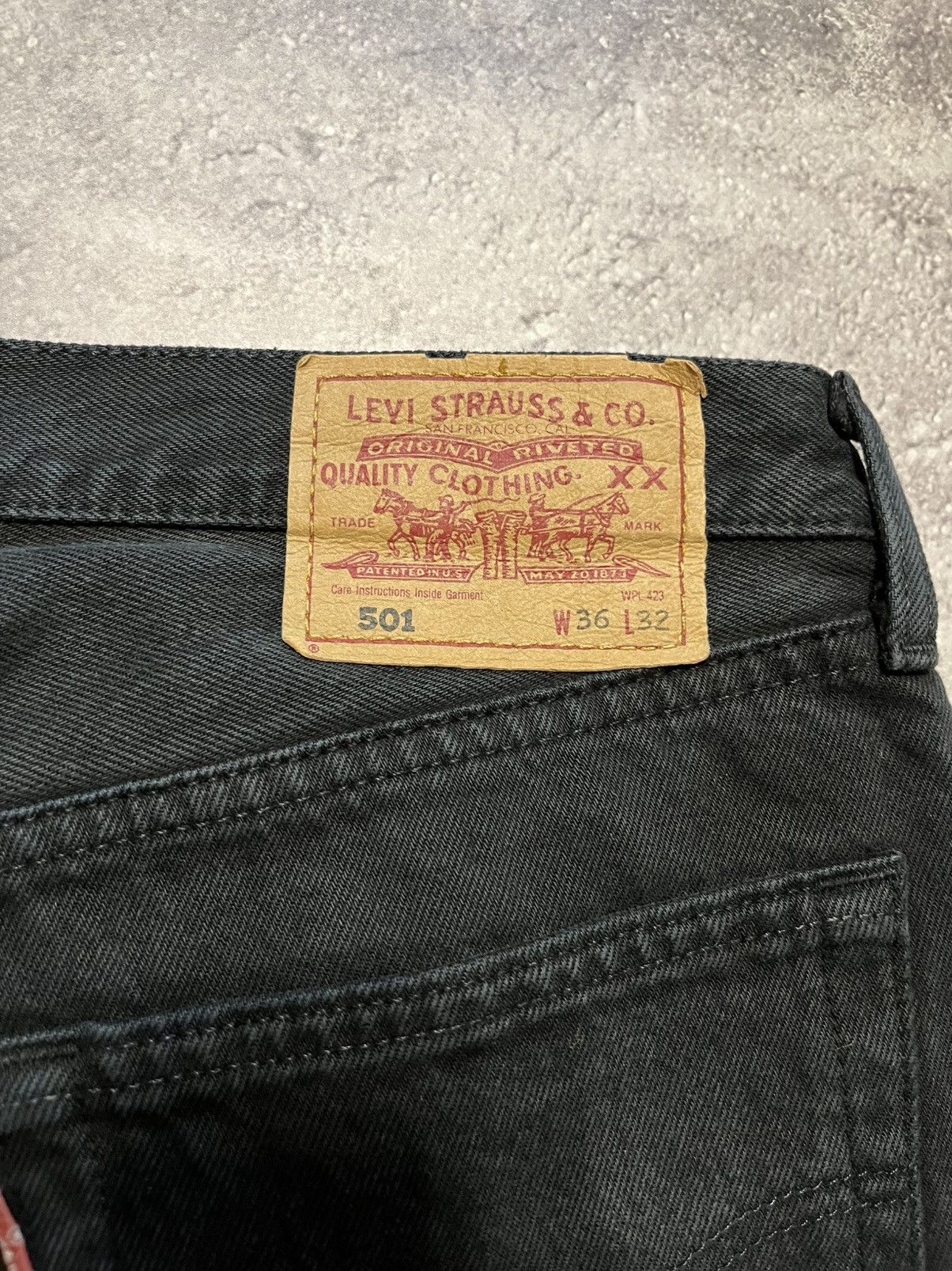 Levi's Vintage Levi’s 501 denim jeans 36/32 Size US 36 / EU 52 - 6 Thumbnail