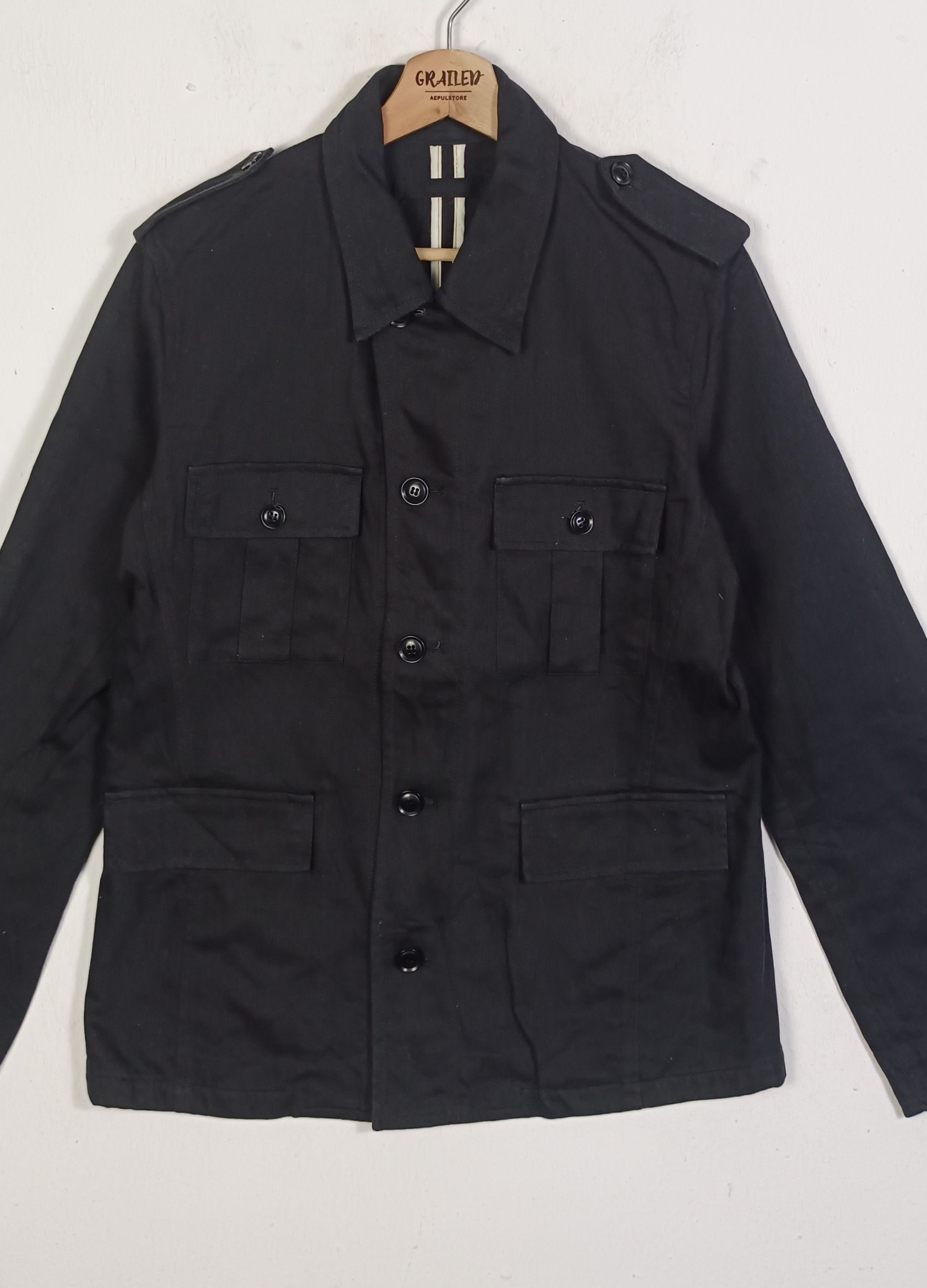 Takeo Kikuchi Vintage🔥 Takeo Kikuchi Tactical Pocket Military Jacket Size US M / EU 48-50 / 2 - 4 Thumbnail
