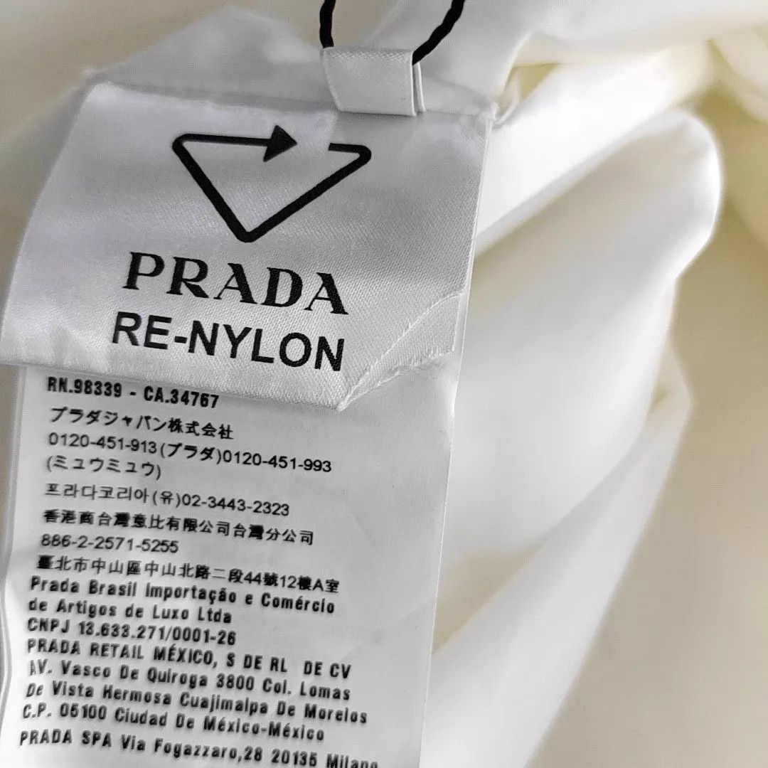 Prada Prada Nylon Triangle Logo Suspender Dress 40 Size S / US 4 / IT 40 - 8 Thumbnail