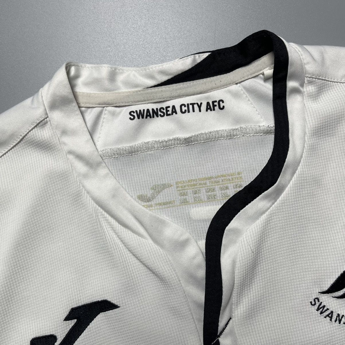 Joma × Vintage SWANSEA JOMA 2018/2019 FOOTBALL HOME JERSEY #8 LEROY FER Size US XL / EU 56 / 4 - 7 Thumbnail