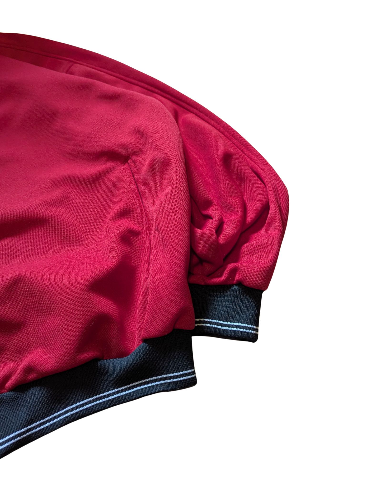 Nike Vintage Nike Red Track Jacket Y2K Small Swoosh Oversized Fit Size US L / EU 52-54 / 3 - 5 Thumbnail
