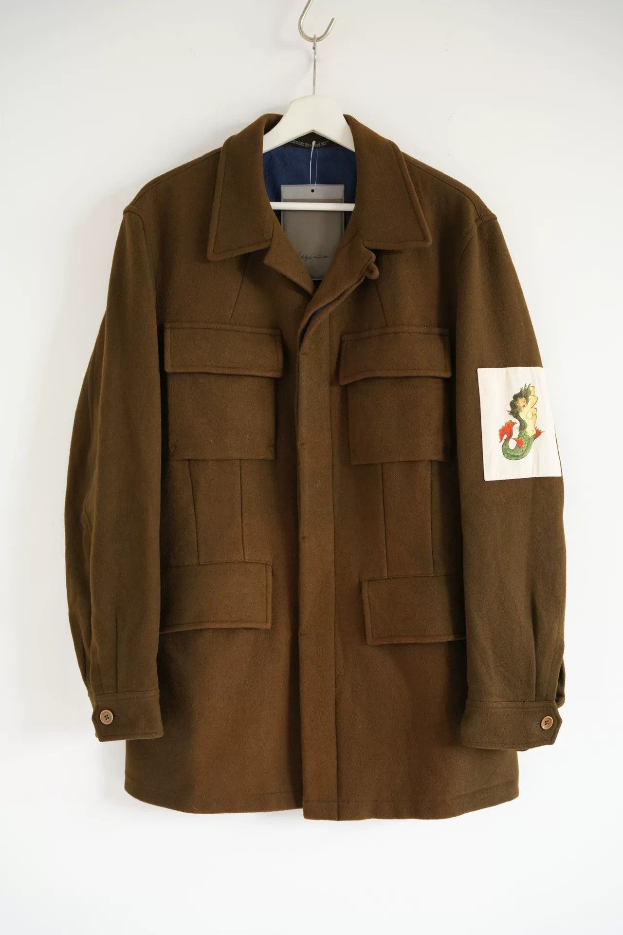 Yohji Yamamoto yohji yamamoto military-style jacket with patches Size US M / EU 48-50 / 2 - 1 Thumbnail