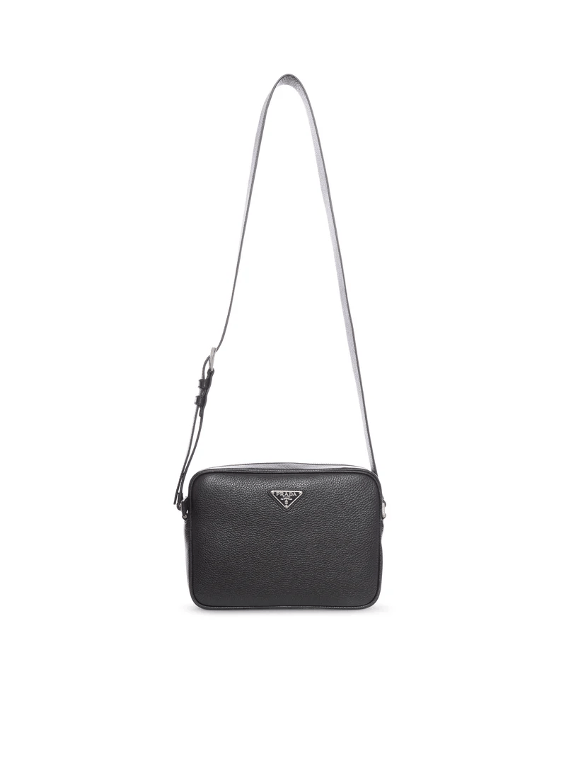 Prada PRADA $2850 Black Leather Shoulder Bag New & Authentic Size ONE SIZE - 1 Thumbnail