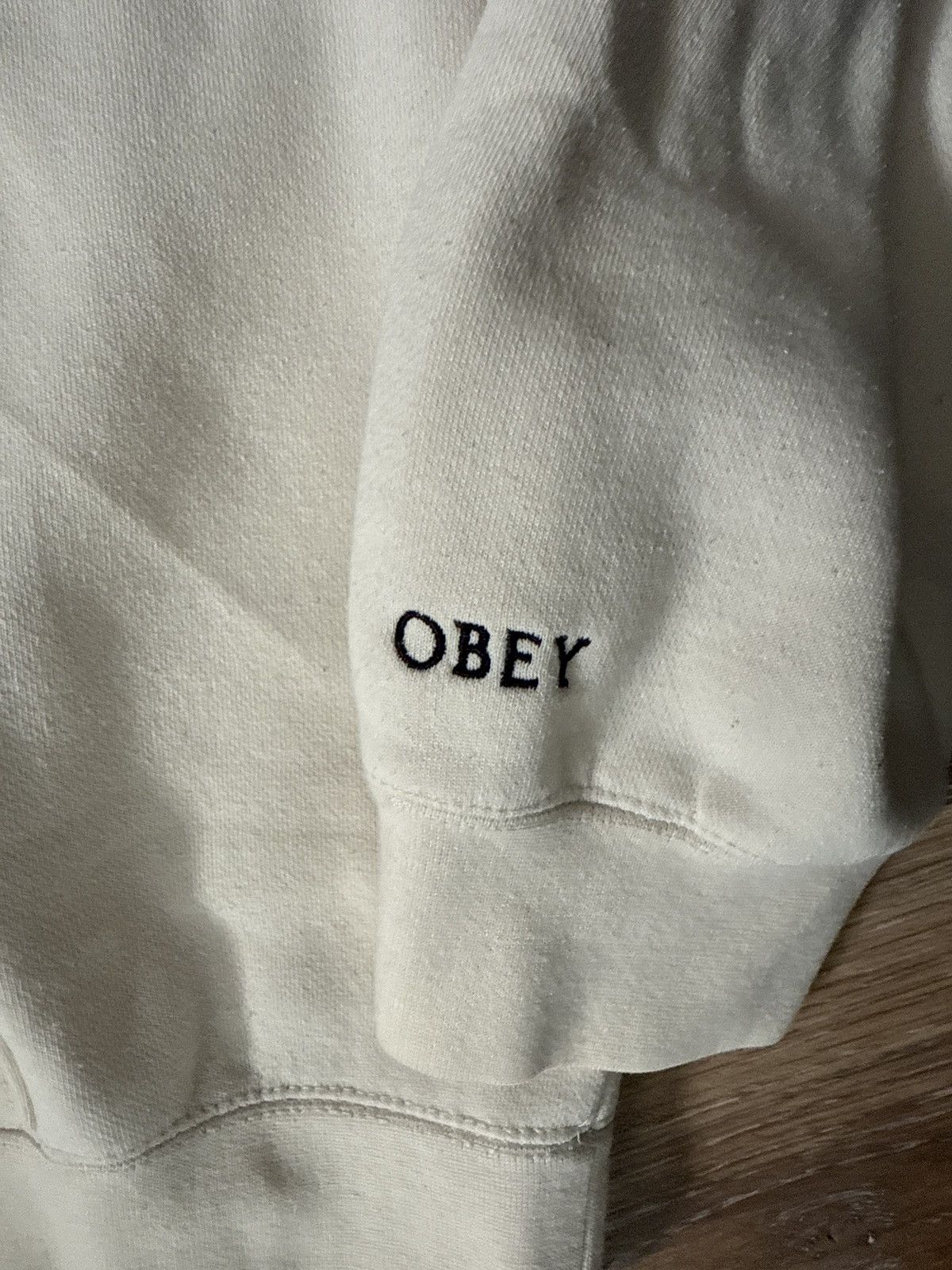 Obey Cream Peace hoodie Size US XL / EU 56 / 4 - 4 Thumbnail