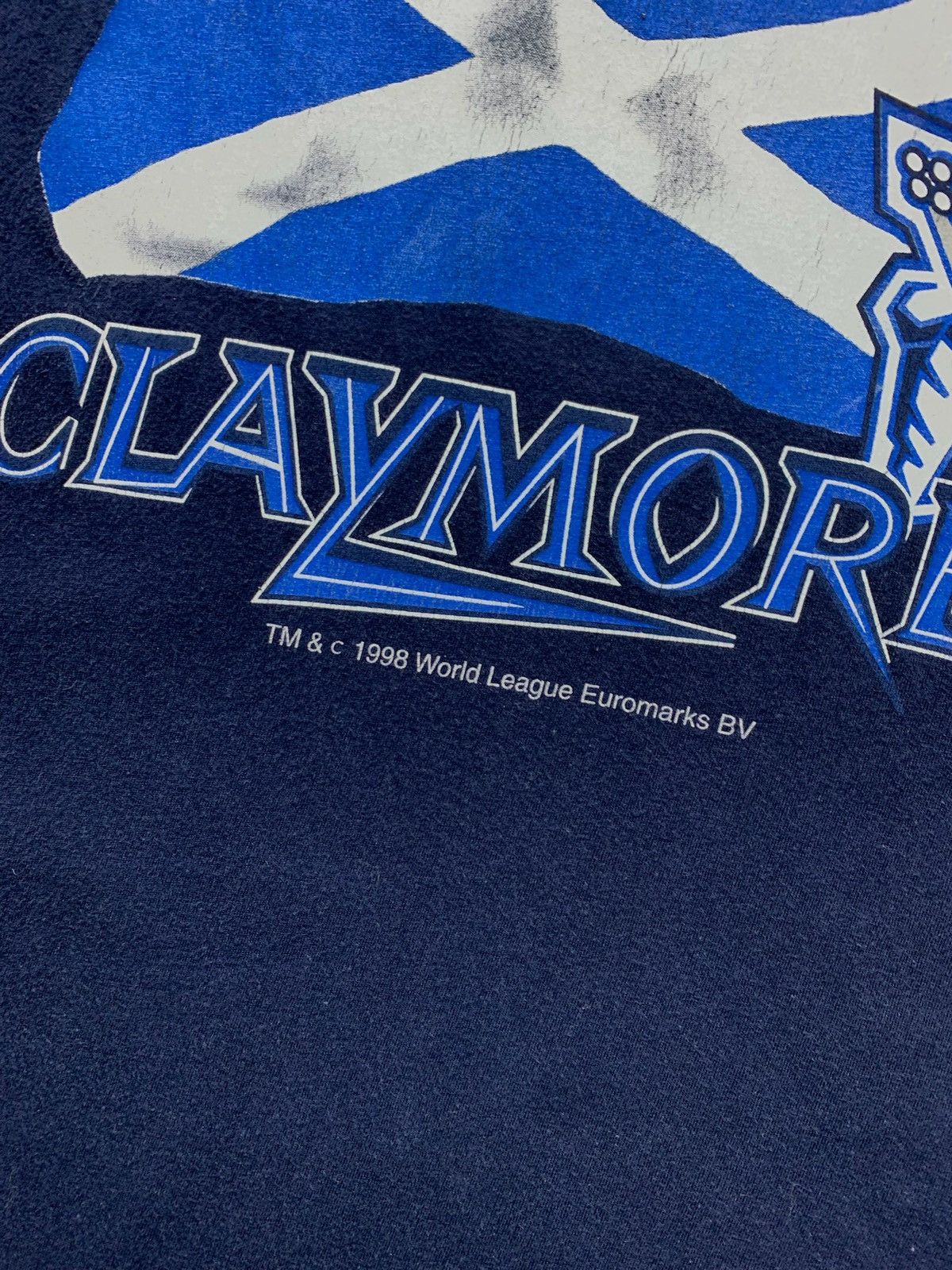 Vintage Vintage Scottish Claymores tee size L logo rare 1998 Size US L / EU 52-54 / 3 - 3 Thumbnail
