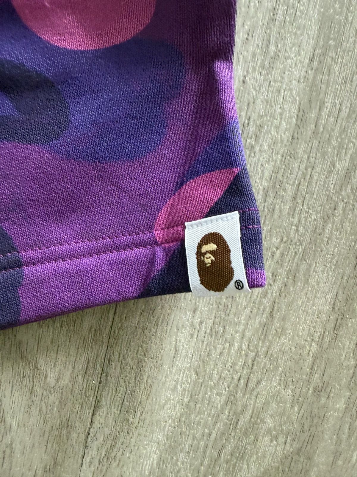 Bape Bape purple camo shark shorts Size US 32 / EU 48 - 2 Thumbnail