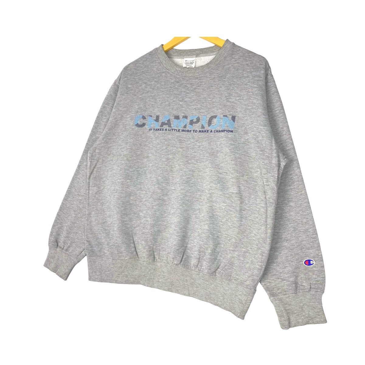 Champion × Vintage Vintage Campions U.S.A Crewneck Sweatshirt Size US L / EU 52-54 / 3 - 3 Thumbnail