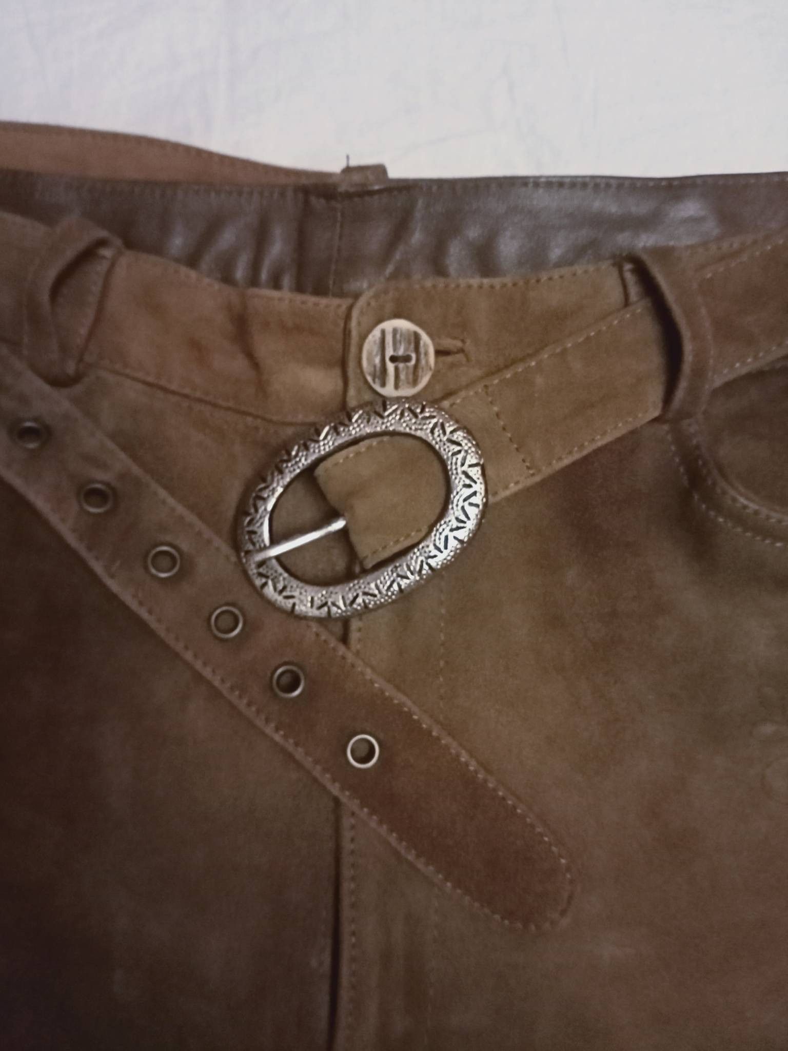 Vintage Vintage Leather Pants Size US 38 / EU 54 - 3 Thumbnail