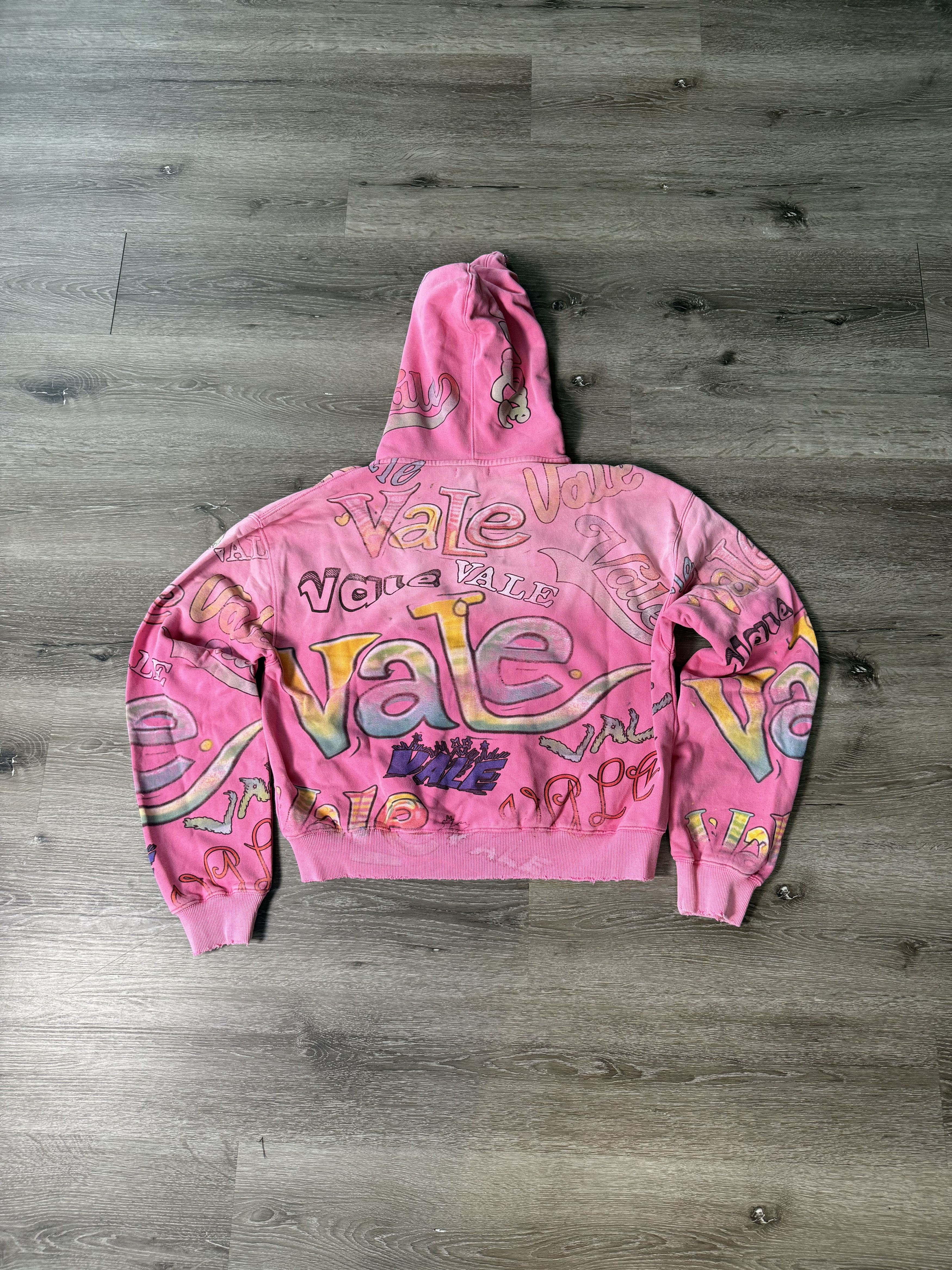 Vale Vale Forever "Bubblegum" Zip Up (Pink) Size US S / EU 44-46 / 1 - 2 Thumbnail